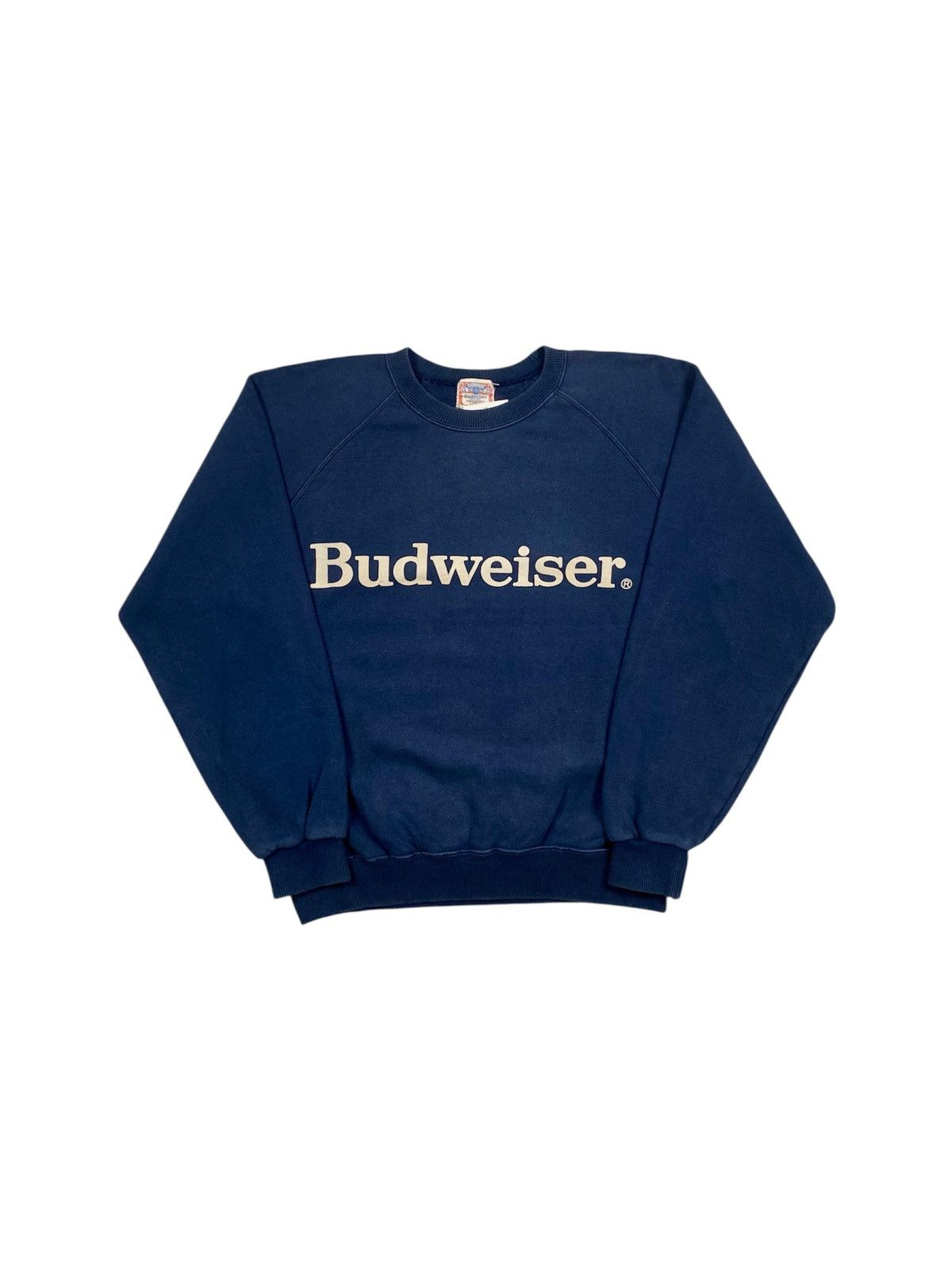 Budweiser Vintage 90s Budweiser Boxy Crewneck Size US S / EU 44-46 / 1 - 1 Thumbnail