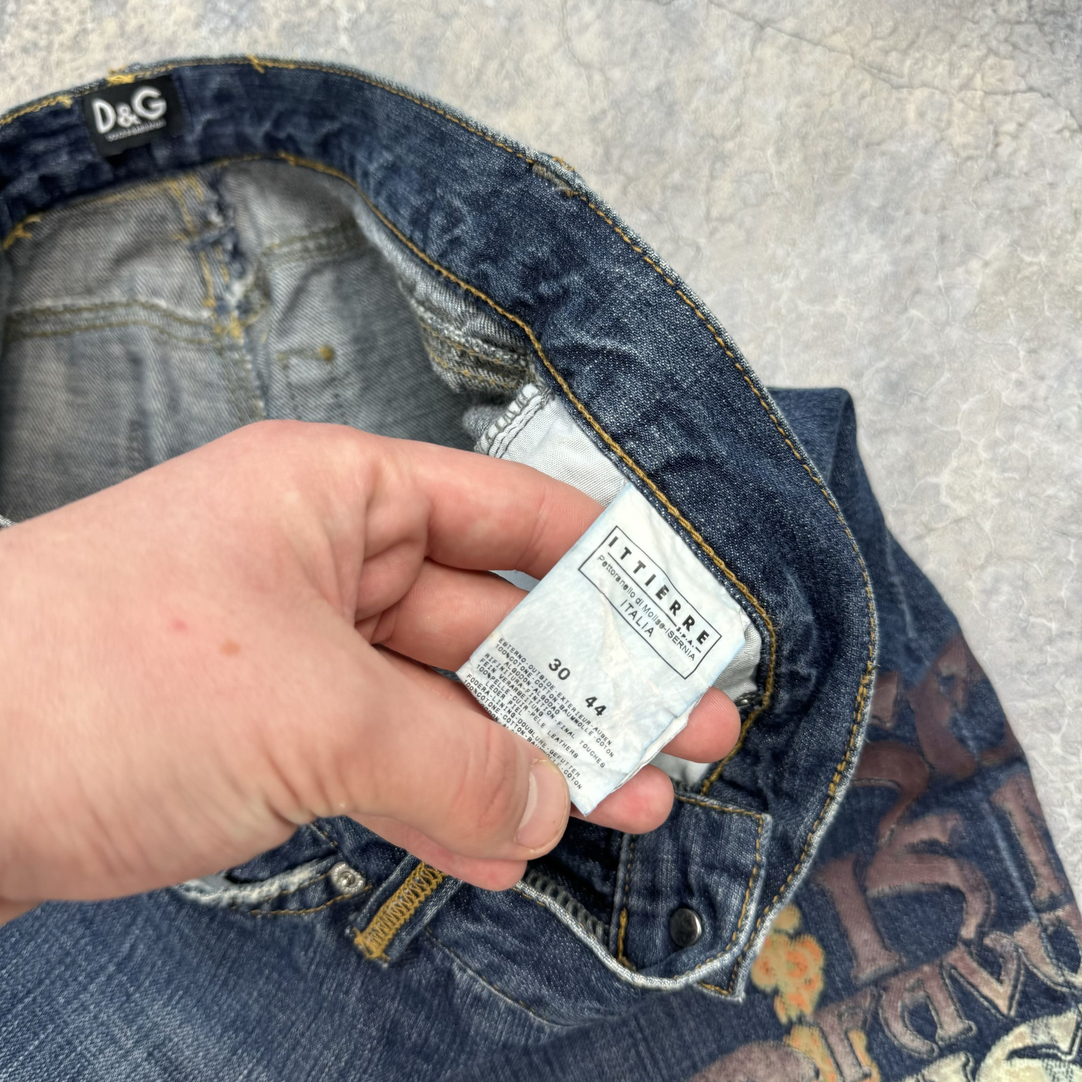 Dolce & Gabbana SS04 DOLCE & GABBANA SEX IS MY FAVORITE BUSINESS JEANS Size 30" / US 8 / IT 44 - 10 Thumbnail