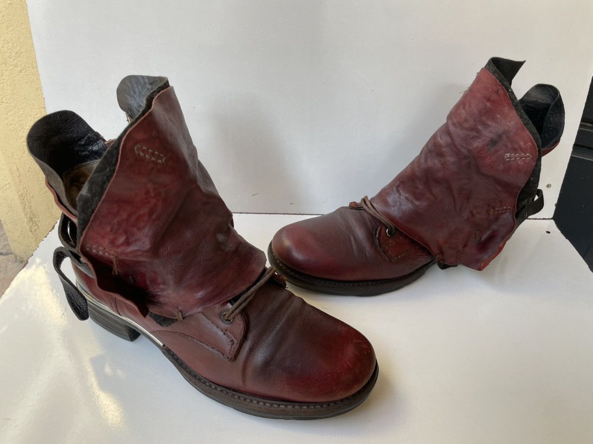 A.S.98 A.S.98 Leather Boho Biker Women's Boots EUR 37 | US 6.5 -7 Size US 7 / IT 37 - 9 Thumbnail