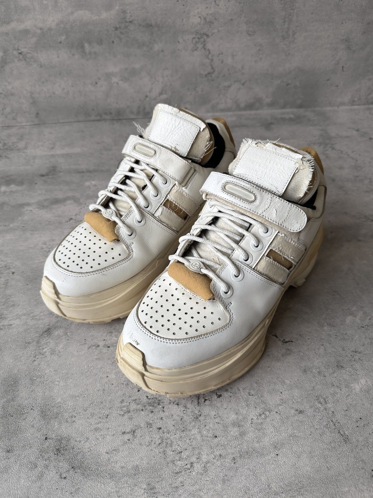 Maison Margiela FW18 RETRO FIT FUTURE LOW TOP Size US 7 / EU 40 - 6 Thumbnail