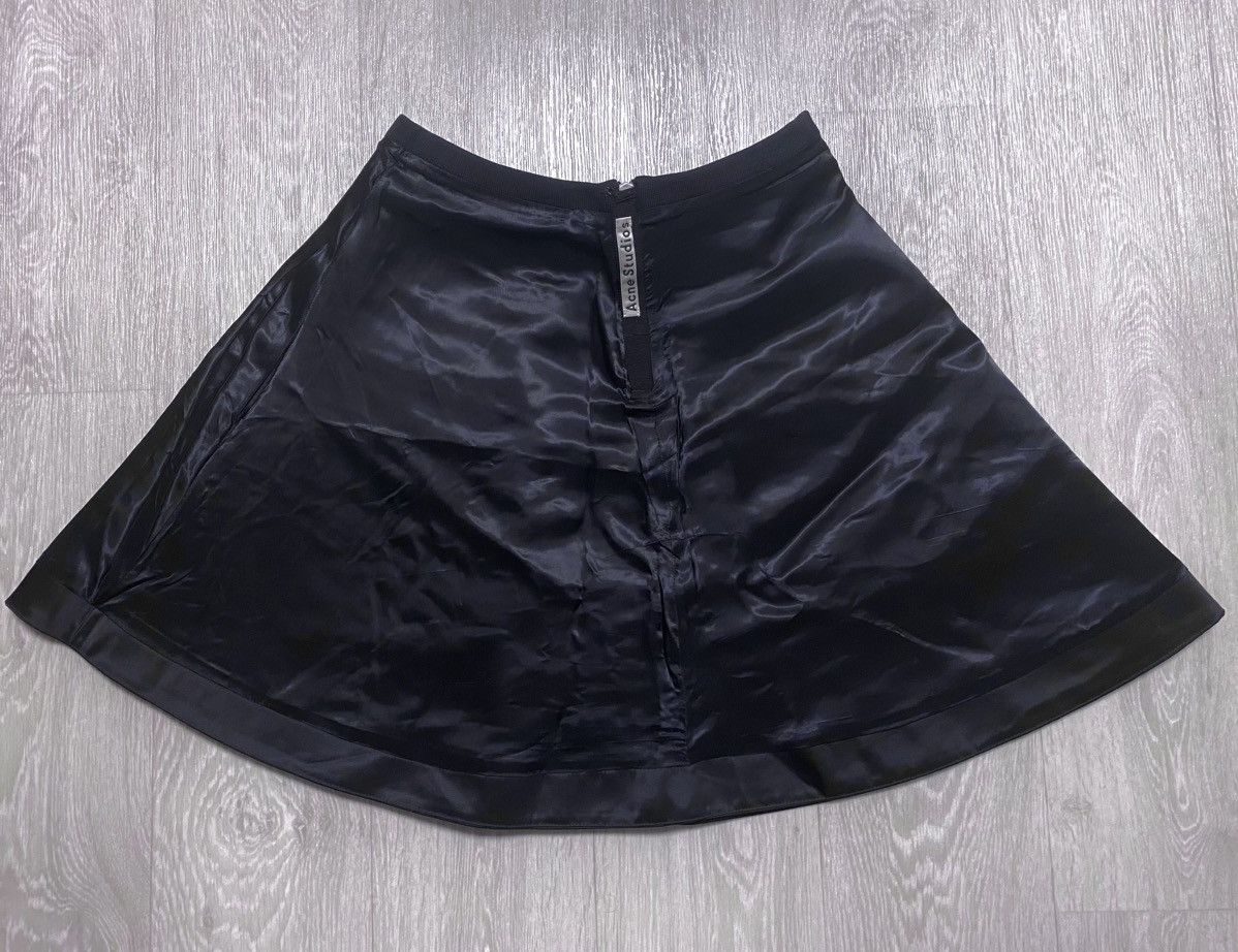 Acne Studios Women’s Acne Studios Kanda Shine PSS15 Black Skirt Size 25" / US 0 / IT 36 - 22 Thumbnail