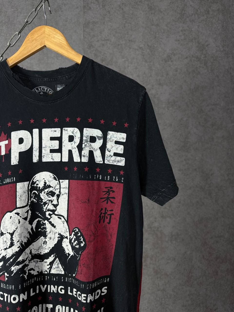 Affliction Affliction made in USA Georges St.Pierre distressed tee Size US S / EU 44-46 / 1 - 3 Thumbnail