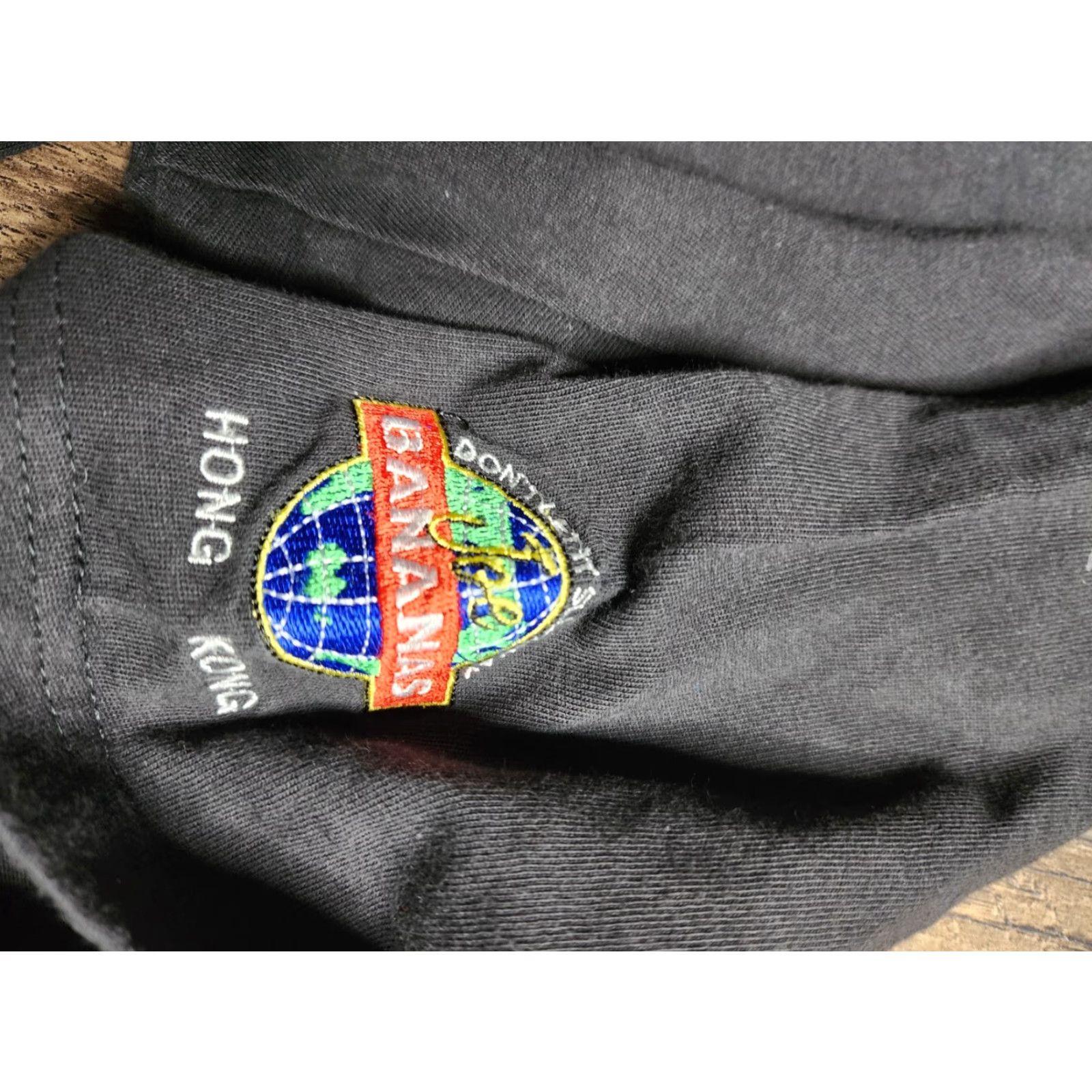 Vintage VINTAGE Mad Dogs Hong Kong T Shirt Mens XL Black Short Sleeve Crew Neck Funny Size US XL / EU 56 / 4 - 3 Thumbnail