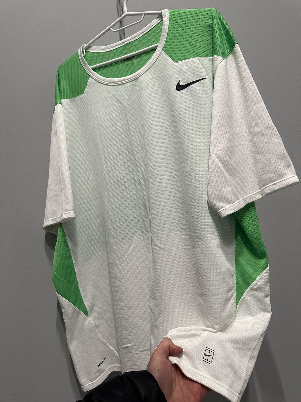 Nike Vintage Nike Court Tennis Shirt Roger Federrer Rafael Nadal Size US XXL / EU 58 / 5 - 5 Thumbnail