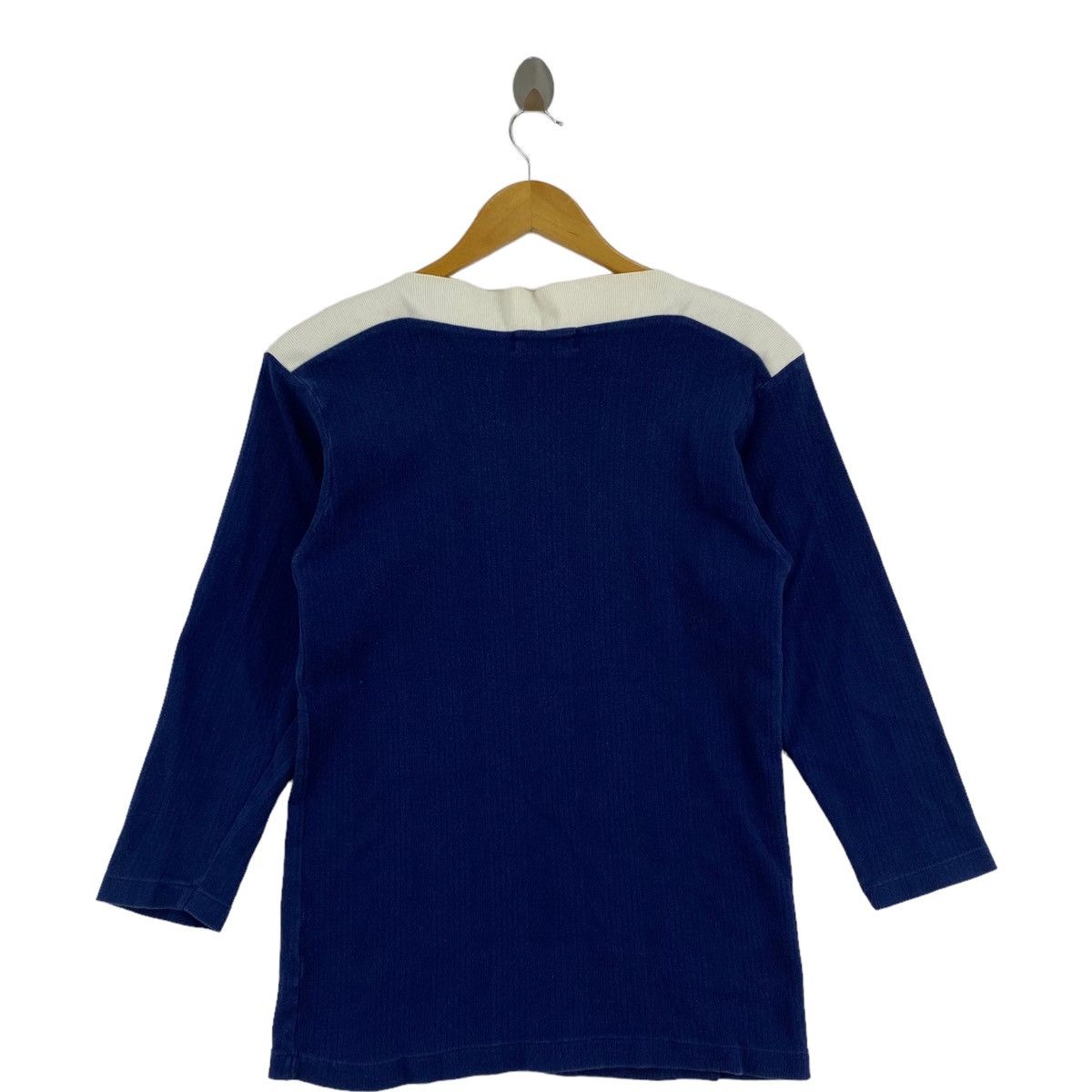 Other MARIE CLAIRE PARIS Brand Print Blue Long Sleeve Shirt Size XXS / US 00 / IT 34 - 3 Thumbnail