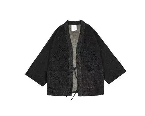 High Sport × Japanese Brand New 2022 Stylish Hype Kimono Noragi Cardigan Jacket Size US L / EU 52-54 / 3 - 1 Thumbnail