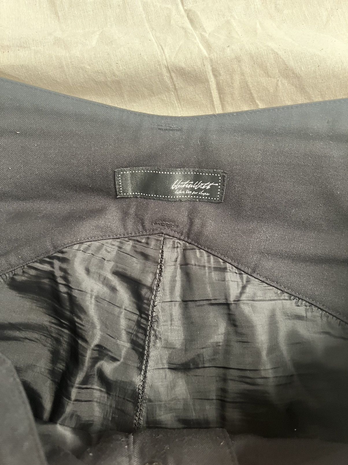 Japanese Brand Blutenblatt cumperbund wool pants Size US 32 / EU 48 - 5 Thumbnail