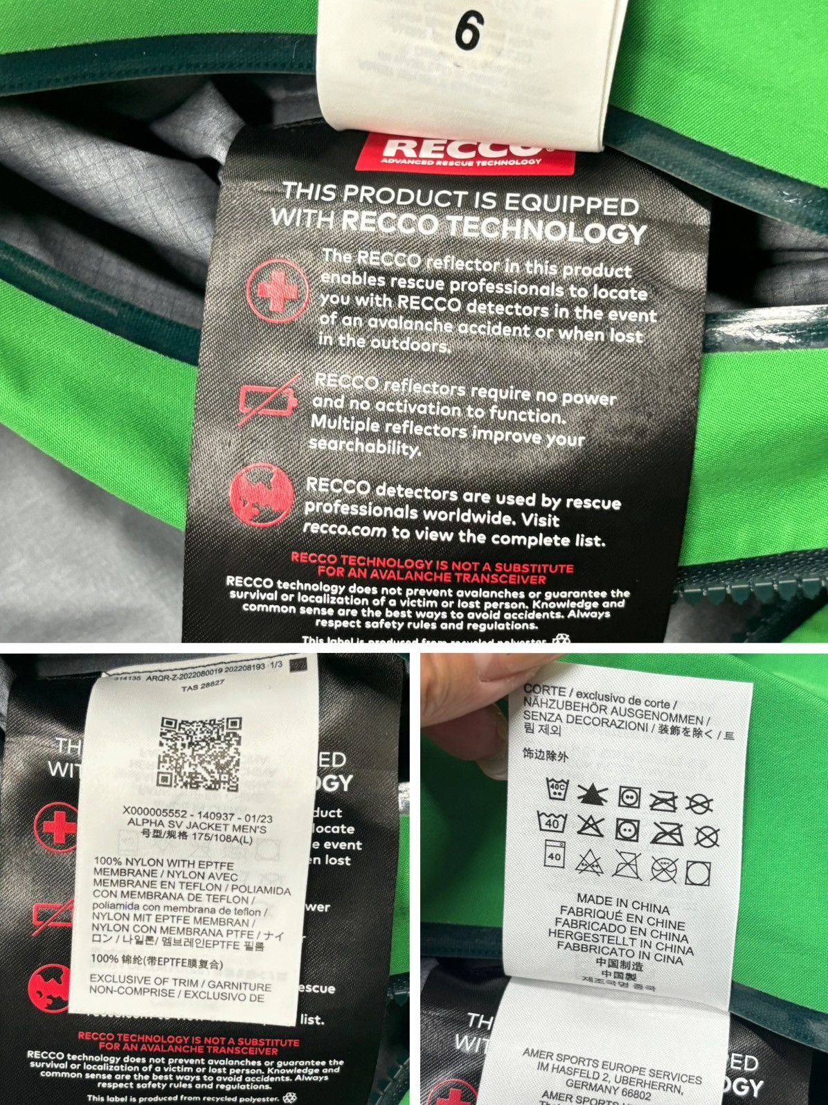 Arc'teryx Arcteryx Alpha Sv Jacket Size US L / EU 52-54 / 3 - 8 Thumbnail