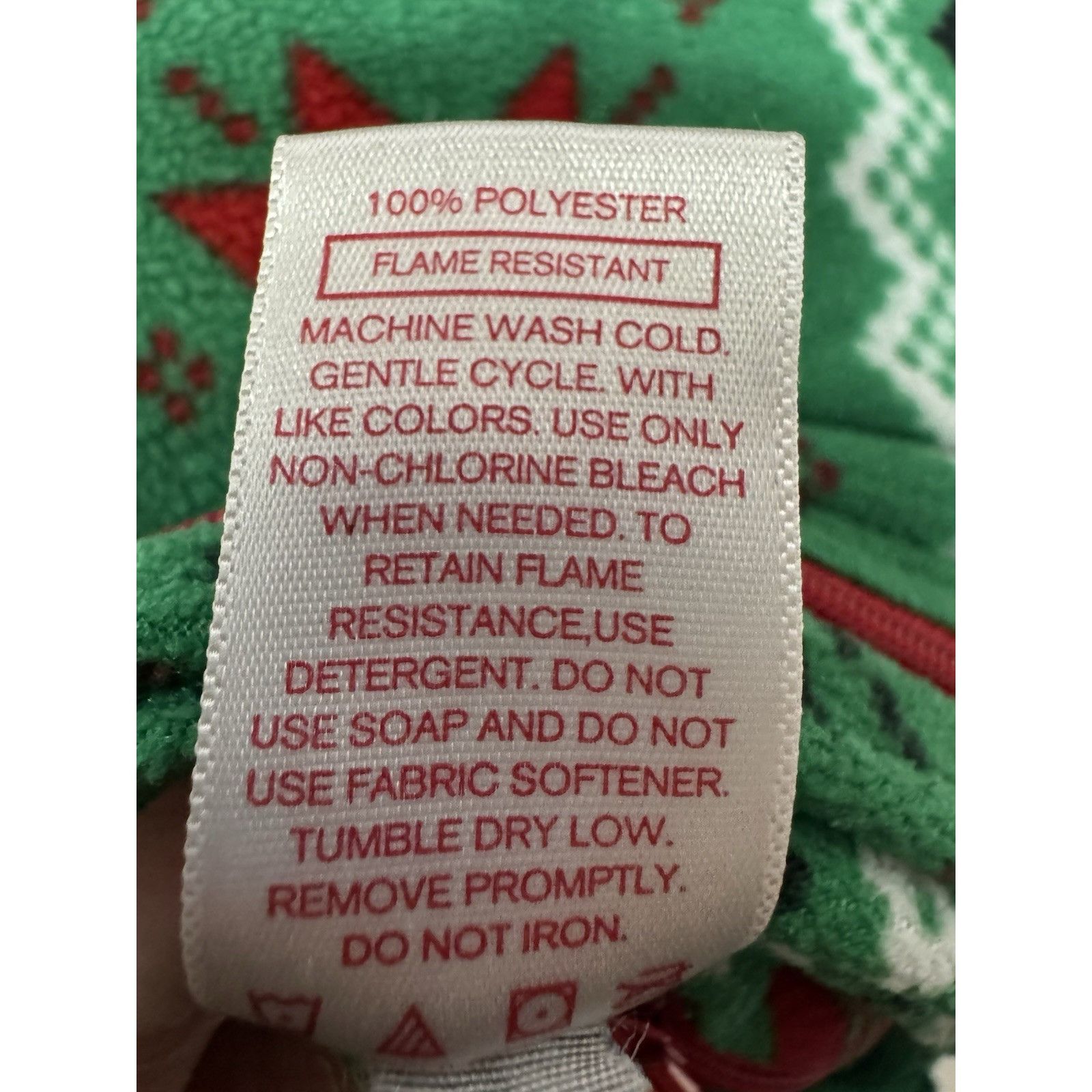 Other NORTH POLE TRADING CO KIDS Sleepwear Fleece One Piece Green Size ONE SIZE - 9 Thumbnail