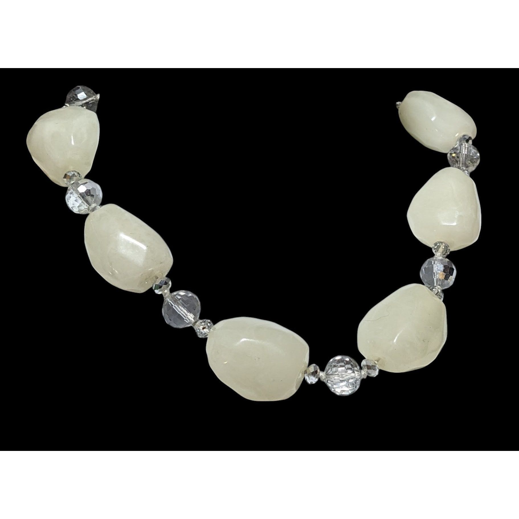 Other Vintage Chunky Lucite Glass Beaded Necklace Size ONE SIZE - 2 Thumbnail