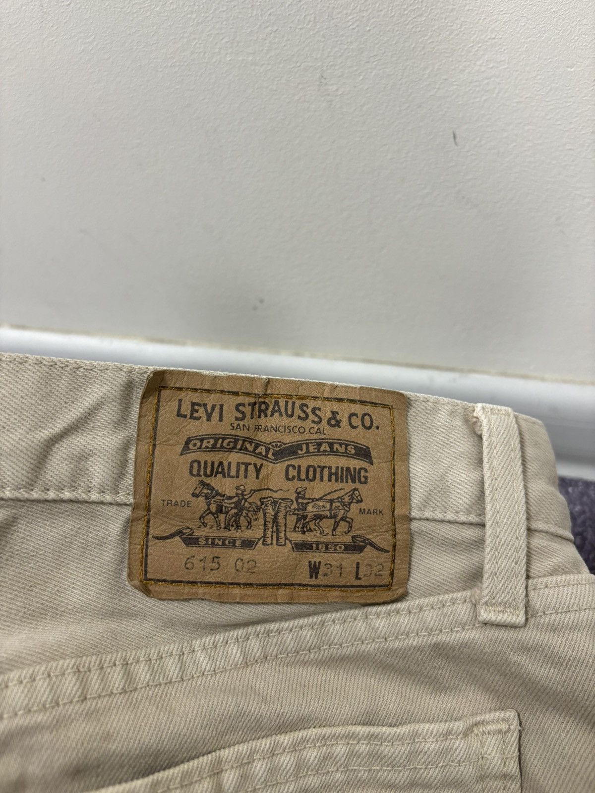 Levi's Vintage Levi’s 615 02 Orange Tab Straight Fit Denim Jeans Size US 31 - 9 Thumbnail