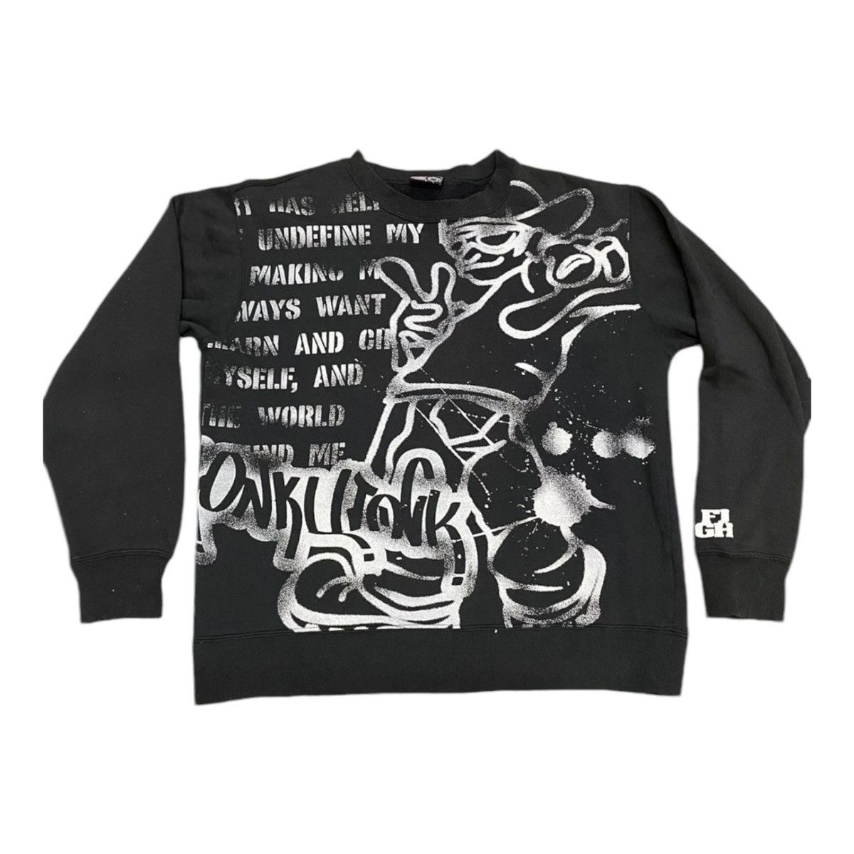 Rap Tees GRASS HITHER RAPPERS OVER PRINT DESIGN SWEATSHIRT Size US M / EU 48-50 / 2 - 1 Thumbnail