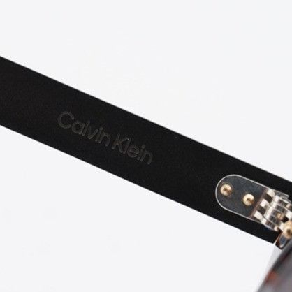 Calvin Klein Calvin Klein CK21517 220 Eyeglasses Brown Havana 51mm Square Size ONE SIZE - 10 Thumbnail