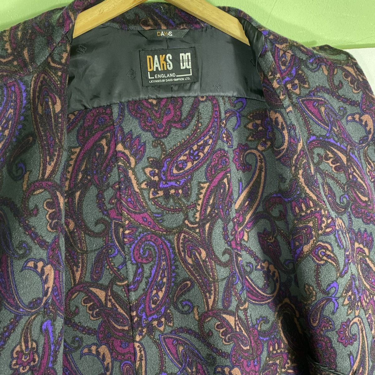 DAKS × Designer × Vintage Vintage Daks London Wool Button Jacket M/L Size Black Colour Size US L / EU 52-54 / 3 - 8 Thumbnail
