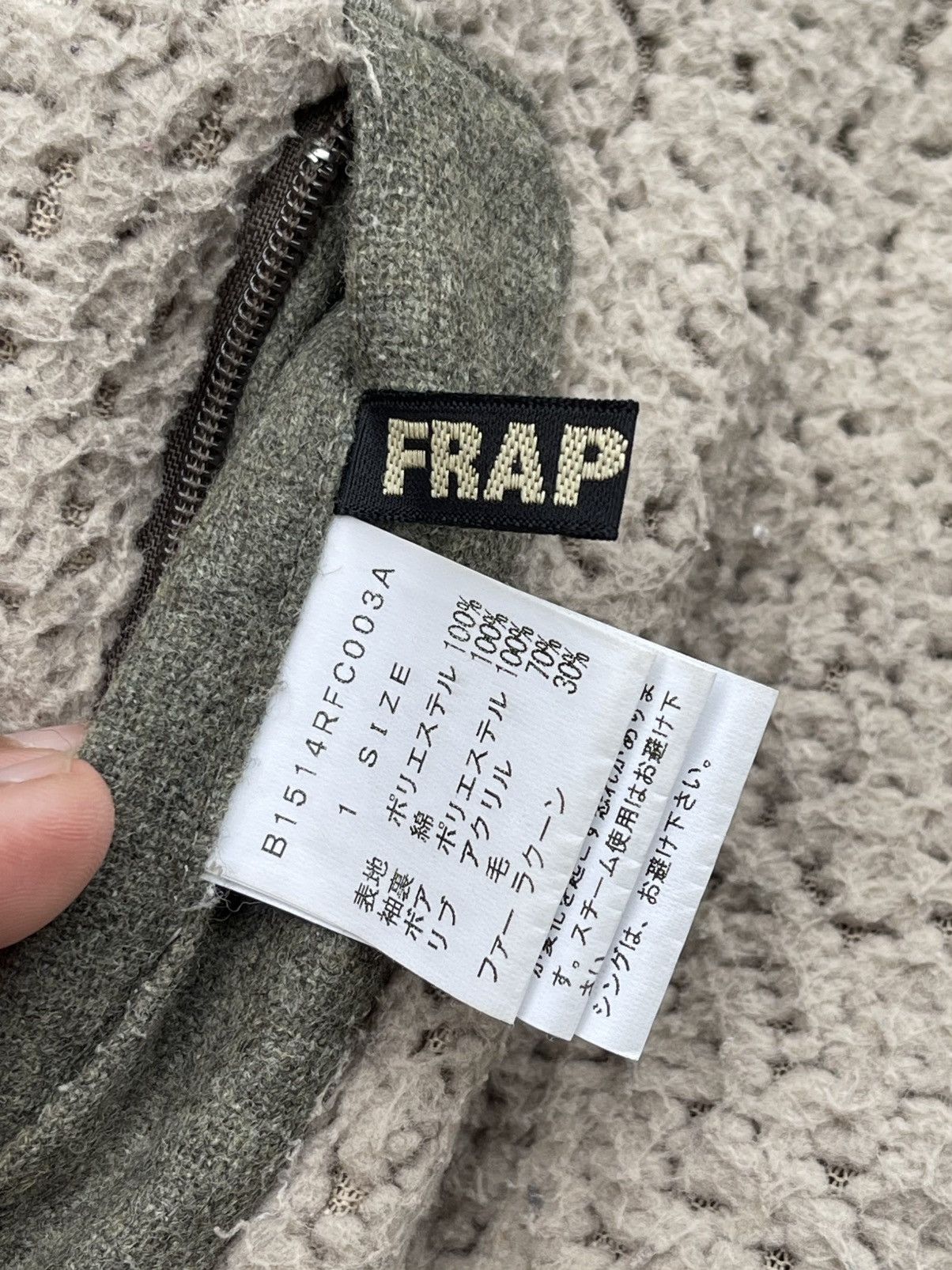 Frapbois × Issey Miyake 🔥RARE🔥 FRAPBOIS BY ISSEY MIYAKE REVERSIBLE JACKET FUR HOODIE Size US S / EU 44-46 / 1 - 14 Thumbnail