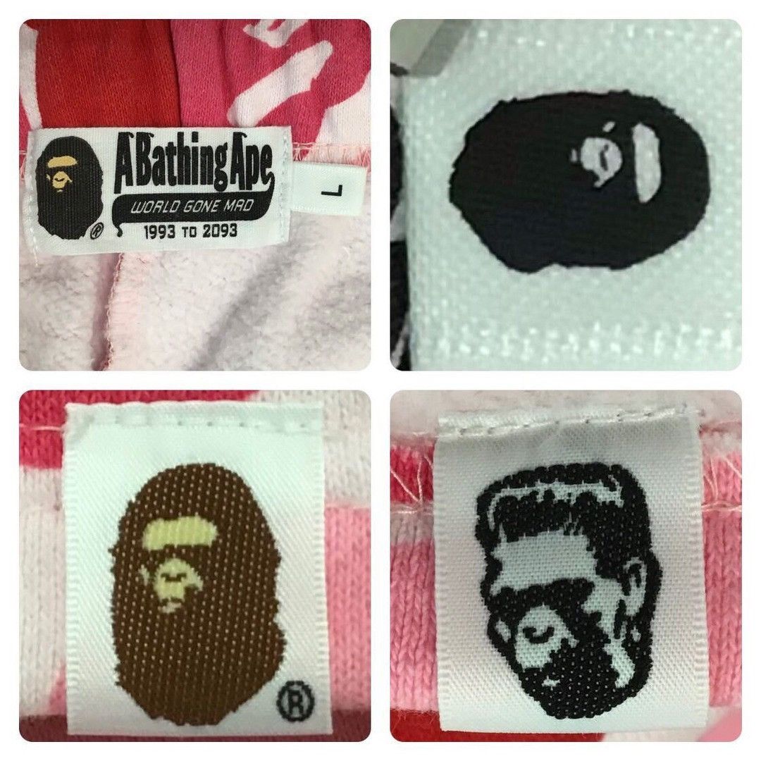 Bape BAPE Shark sweat shorts ABC camo pink a bathing ape ★size L Size US 34 / EU 50 - 7 Thumbnail