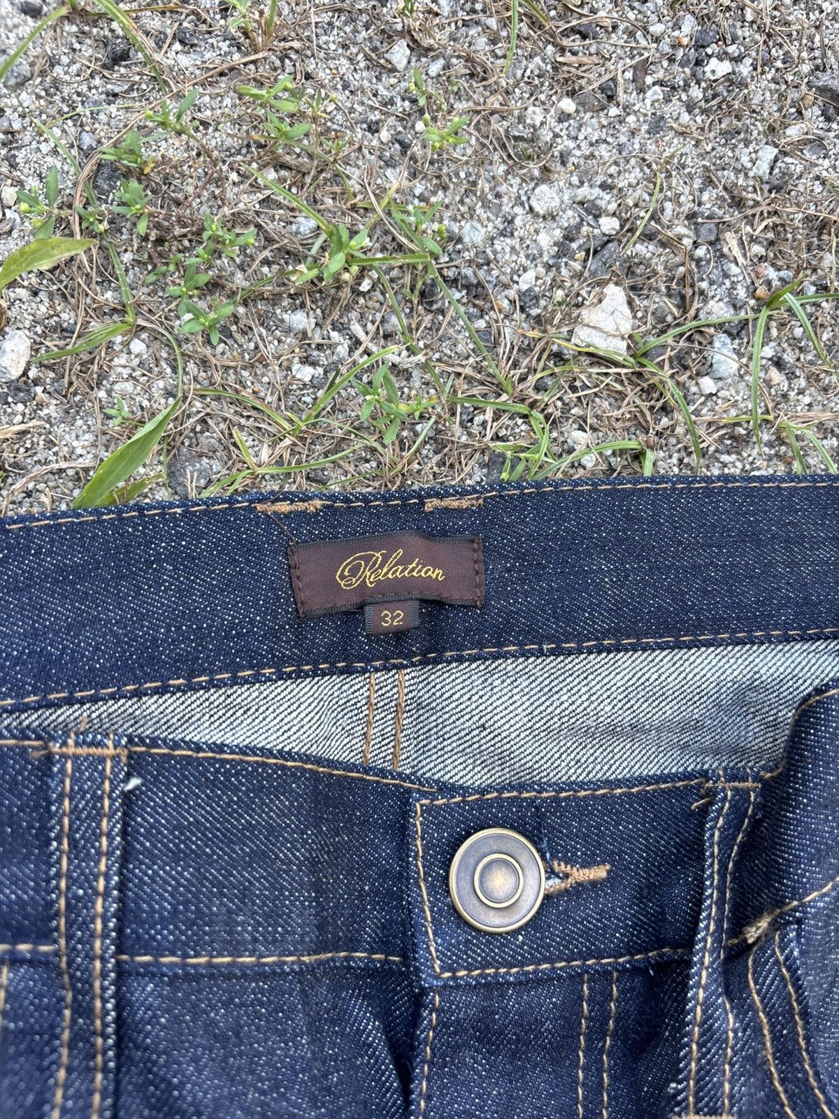 Japanese Brand Relation Selvedge Jeans Size US 32 / EU 48 - 6 Thumbnail