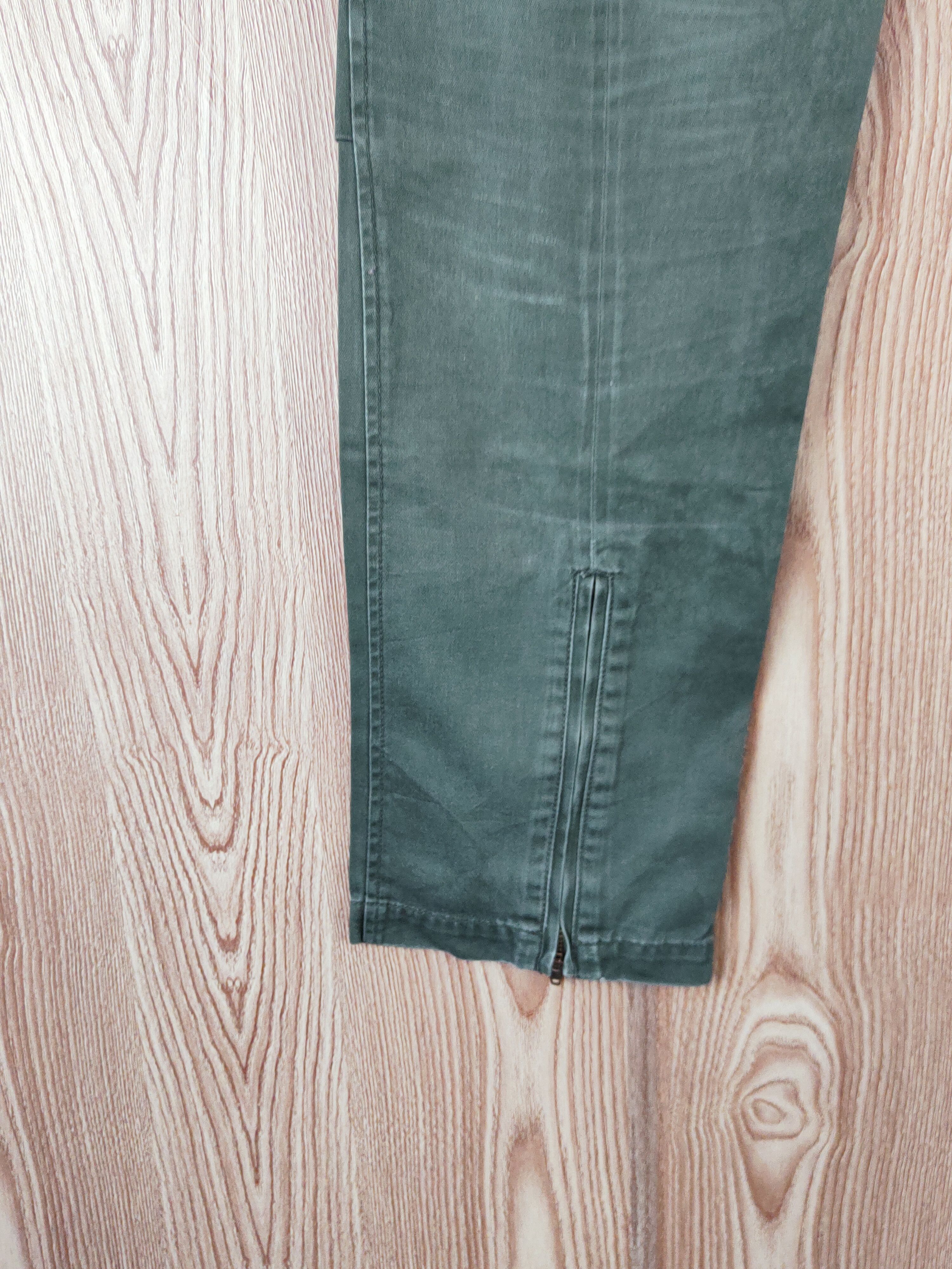 Japanese Brand Audienee Green Multipocket Tactical Cargo Pants #W908 Size US 31 - 9 Thumbnail