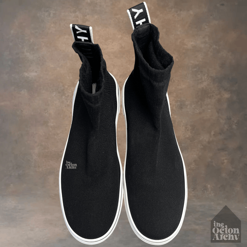 Givenchy Givenchy George V Knitted Sock Sneaker - Black Size US 9 / EU 42 - 5 Thumbnail
