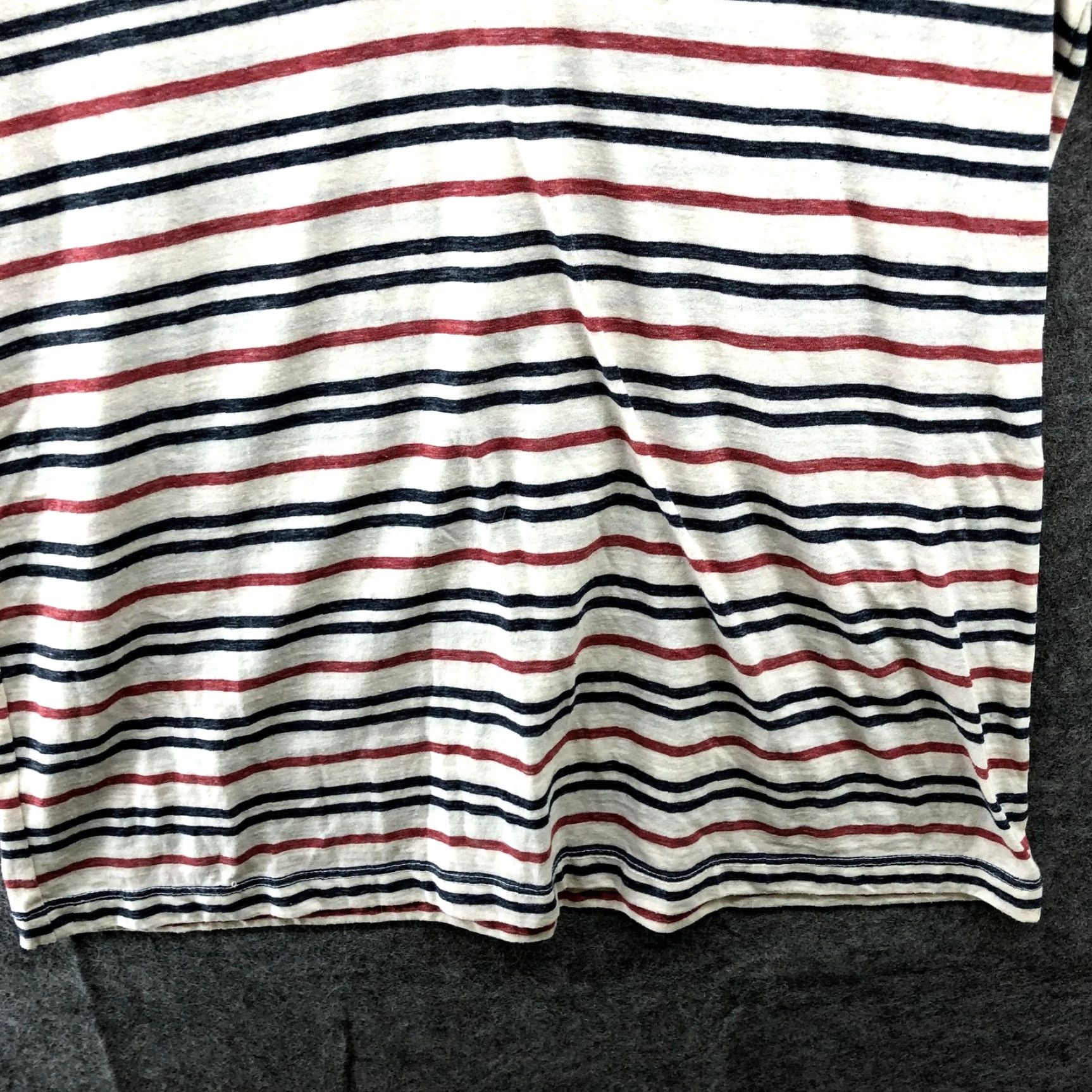 Lucky Brand Lucky brand V-neck T Shirt M Short Sleeve Patriotic Stripe Thin Womens Size M / US 6-8 / IT 42-44 - 4 Thumbnail