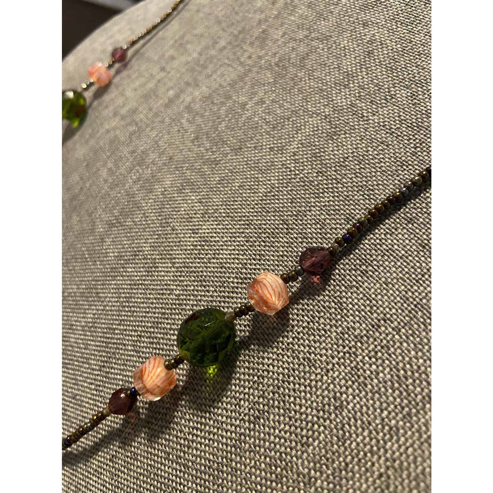 Handmade colorful bead necklace Size ONE SIZE - 3 Thumbnail