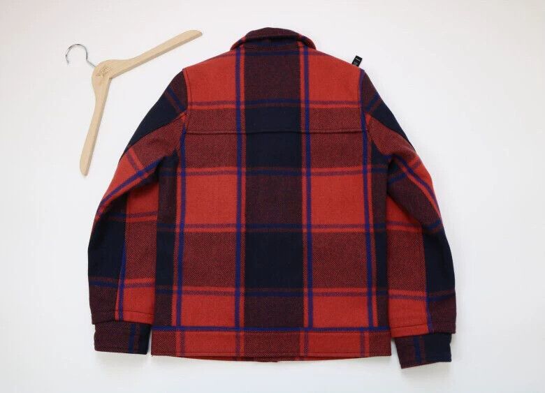 Wtaps WTAPS LAMBER JACKET 4-Pocket RedCheck WoolMelton S Size US S / EU 44-46 / 1 - 2 Thumbnail