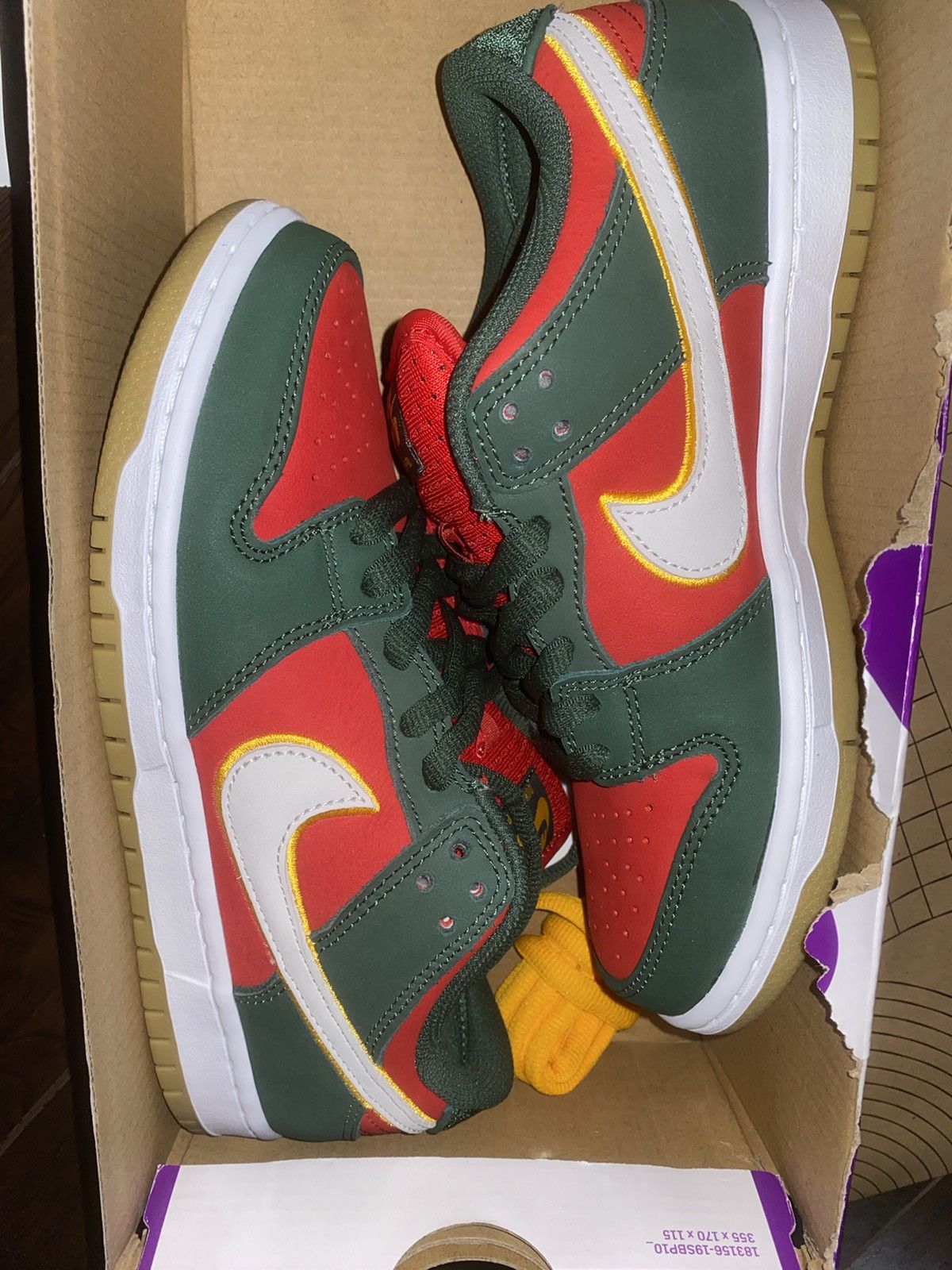 Nike Seattle Supersonic Nike SB Size US 6.5 / EU 39-40 - 6 Thumbnail