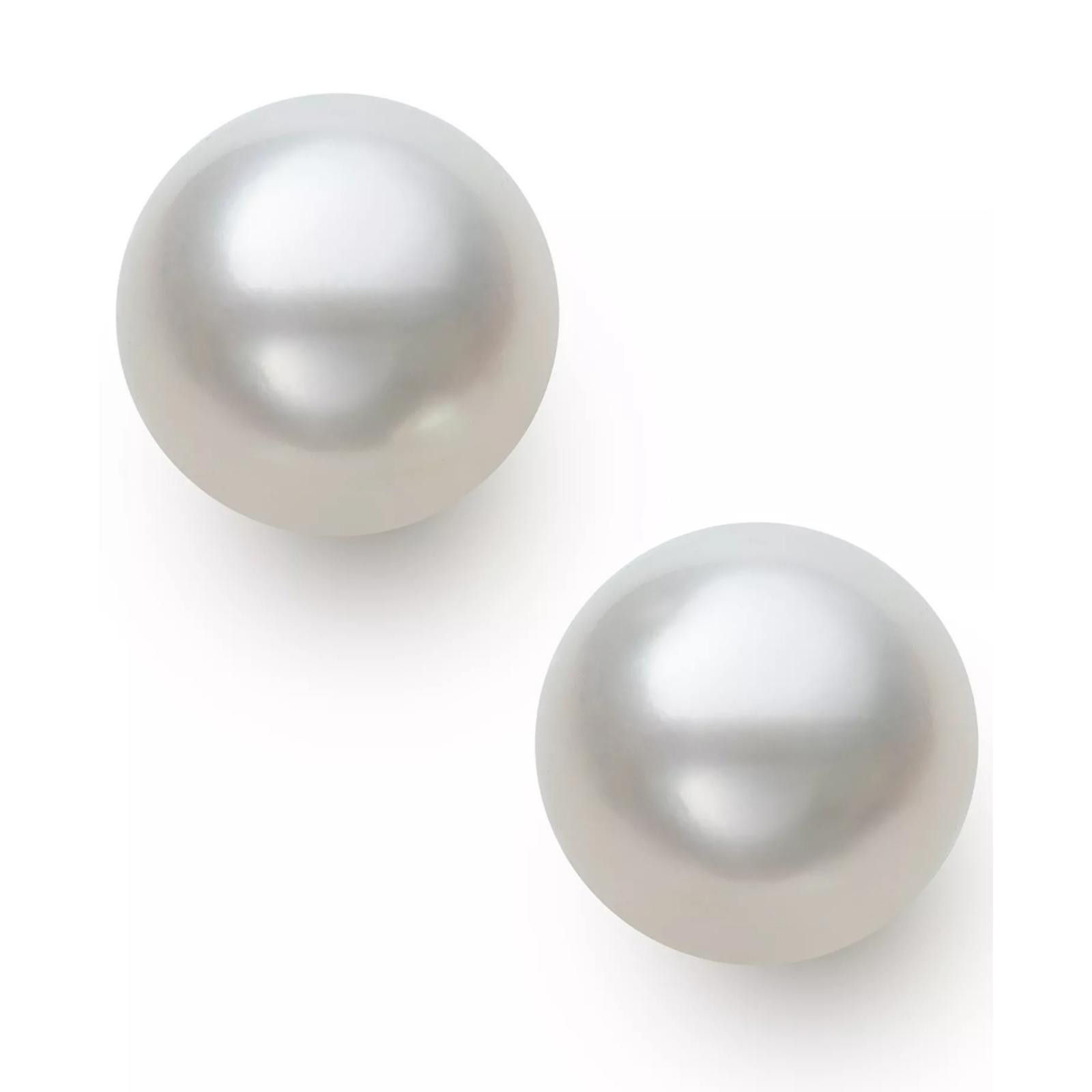 Other Belle de Mer Cultured Freshwater Button Pearl Stud Earrings Size ONE SIZE - 3 Thumbnail