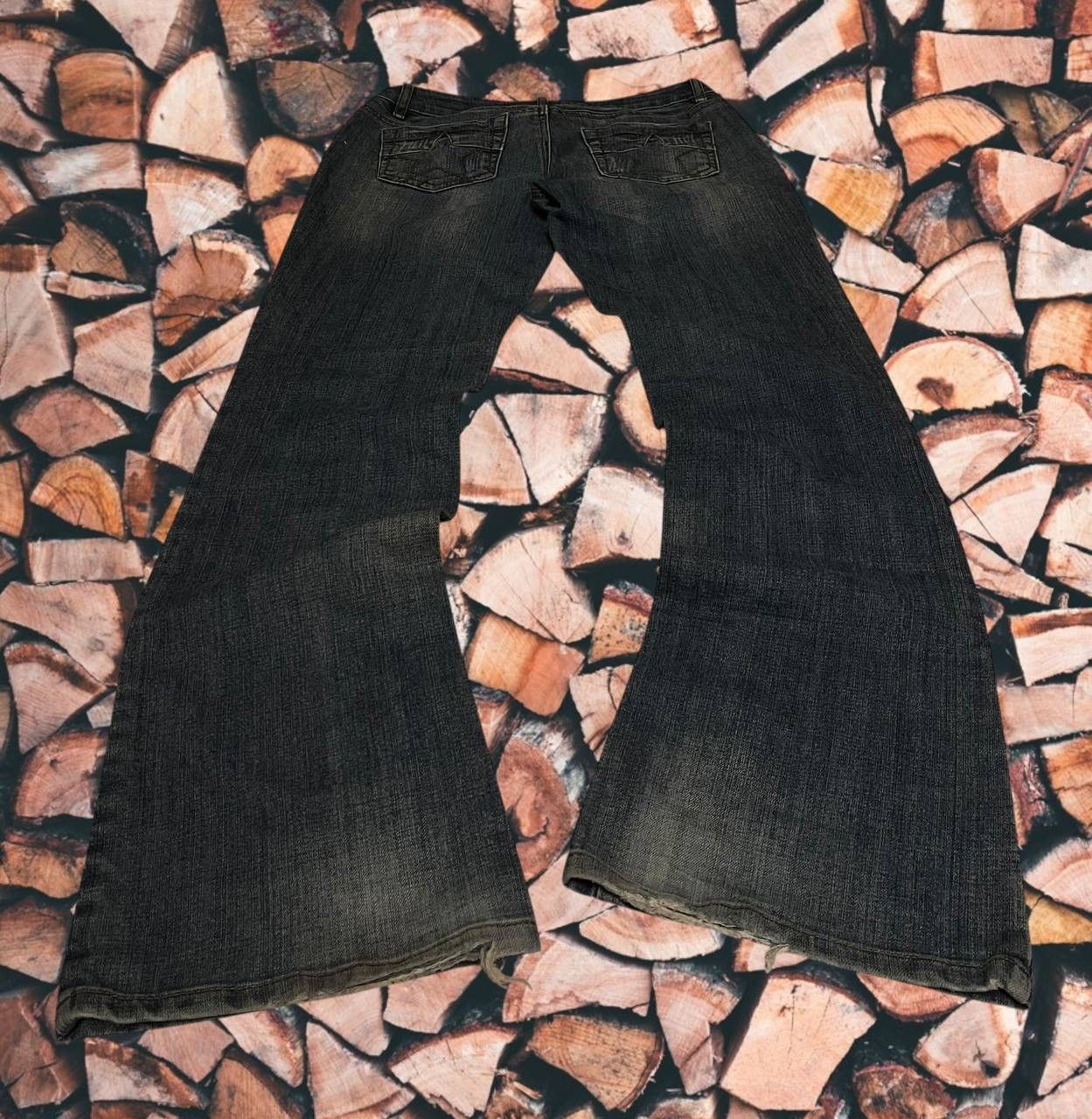 Japanese Brand × Vintage IfSixWasNine japanese Y2K Kapital style flared jeans Size US 30 / EU 46 - 1 Thumbnail