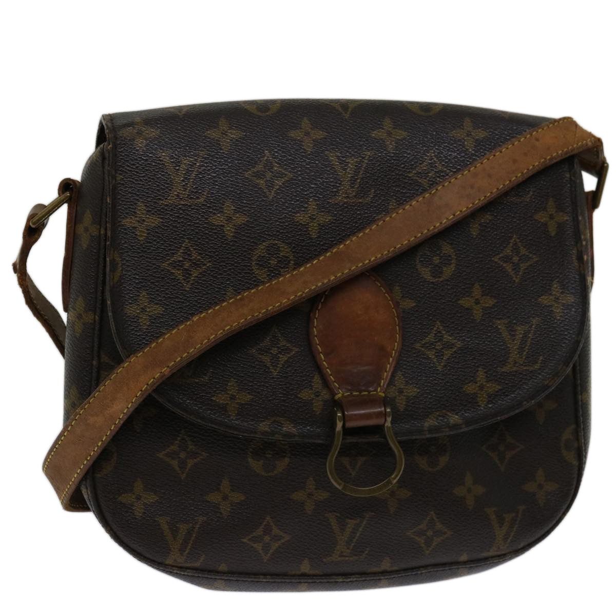 Louis Vuitton LOUIS VUITTON Monogram Saint Cloud GM Shoulder Bag M51242 Size ONE SIZE - 1 Thumbnail