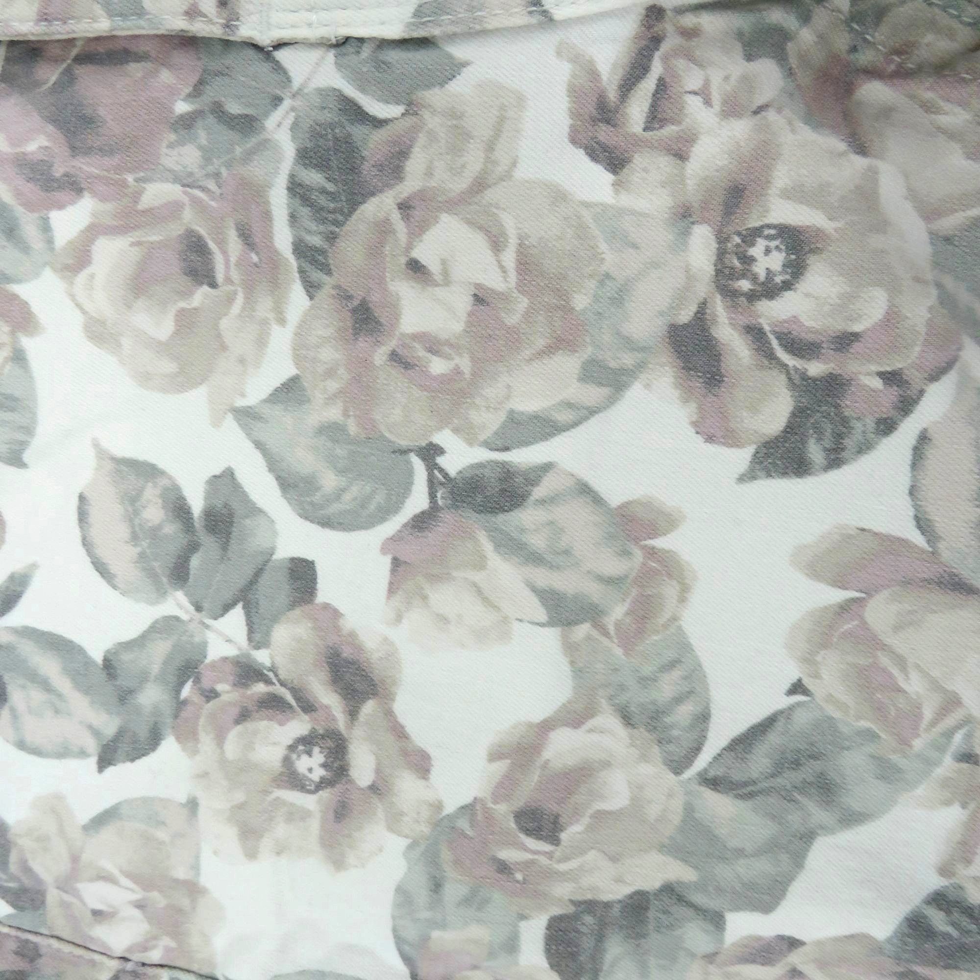 Other Seven7 Tummy Less High Rise Skinny Floral Jeans Women's Size Size 30" / US 8 / IT 44 - 7 Thumbnail