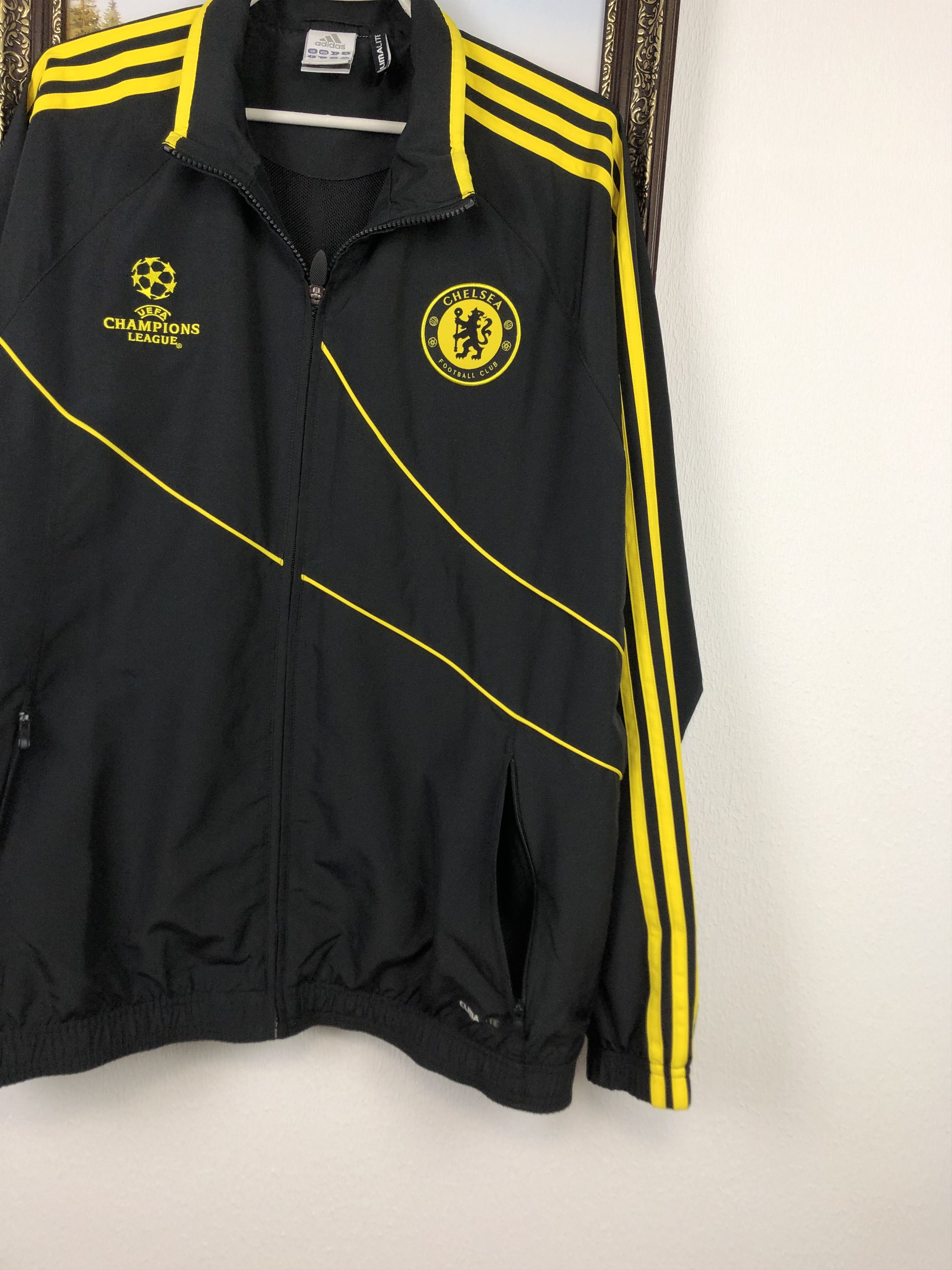 Adidas Vintage Adidas Chelsea Football Jacket Soccer Track Top Mens Size US L / EU 52-54 / 3 - 4 Thumbnail