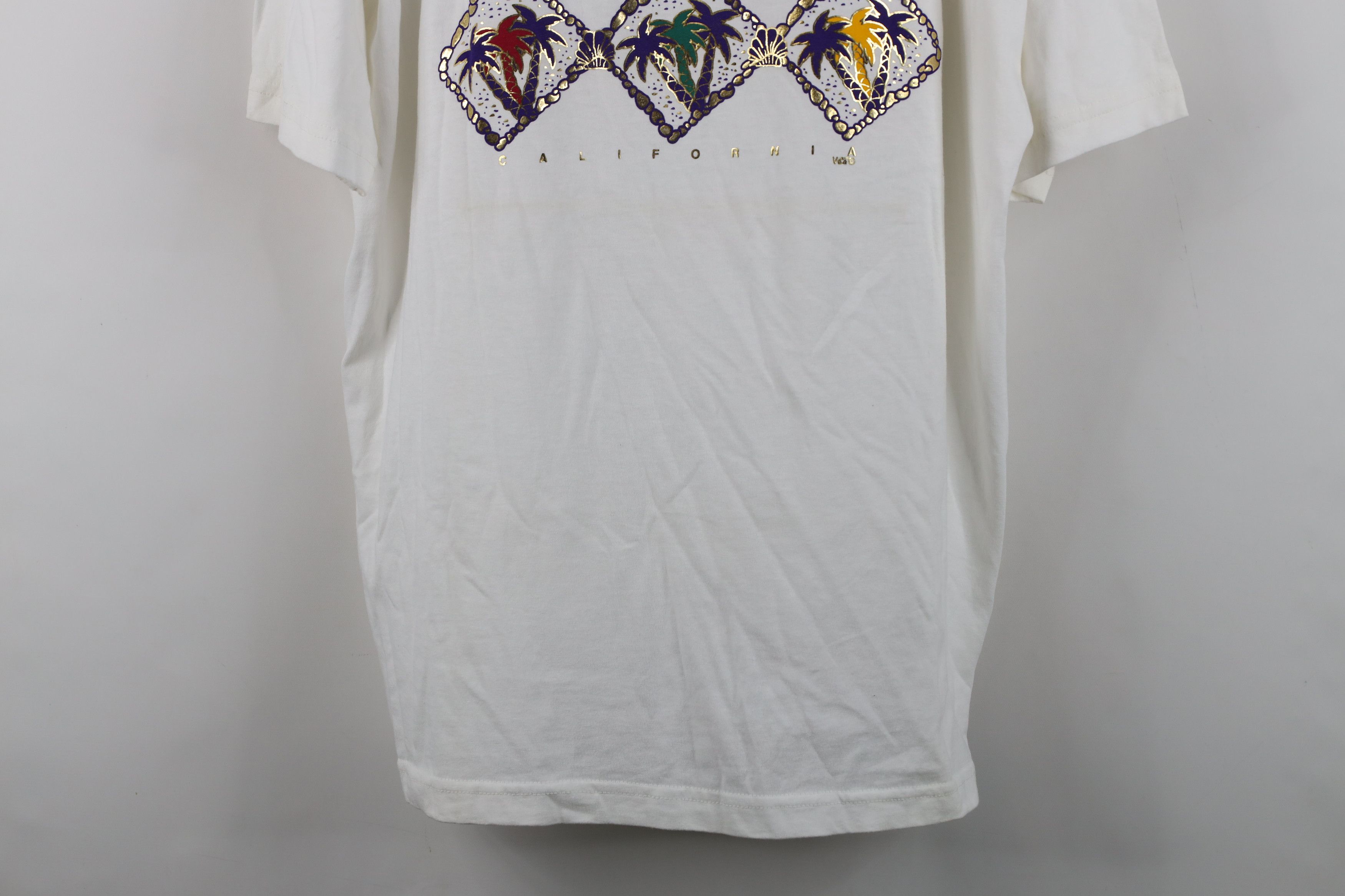 Vintage Vintage 90s Streetwear Hollywood California T-Shirt USA Size XXL / US 16-18 / IT 52-54 - 3 Thumbnail