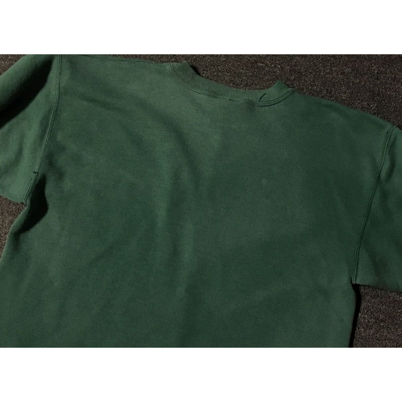 Hanes VINTAGE Hanes Sweatshirt M Green 90s Distressed Pullover Men Sports Gym Barbed Size US M / EU 48-50 / 2 - 5 Thumbnail