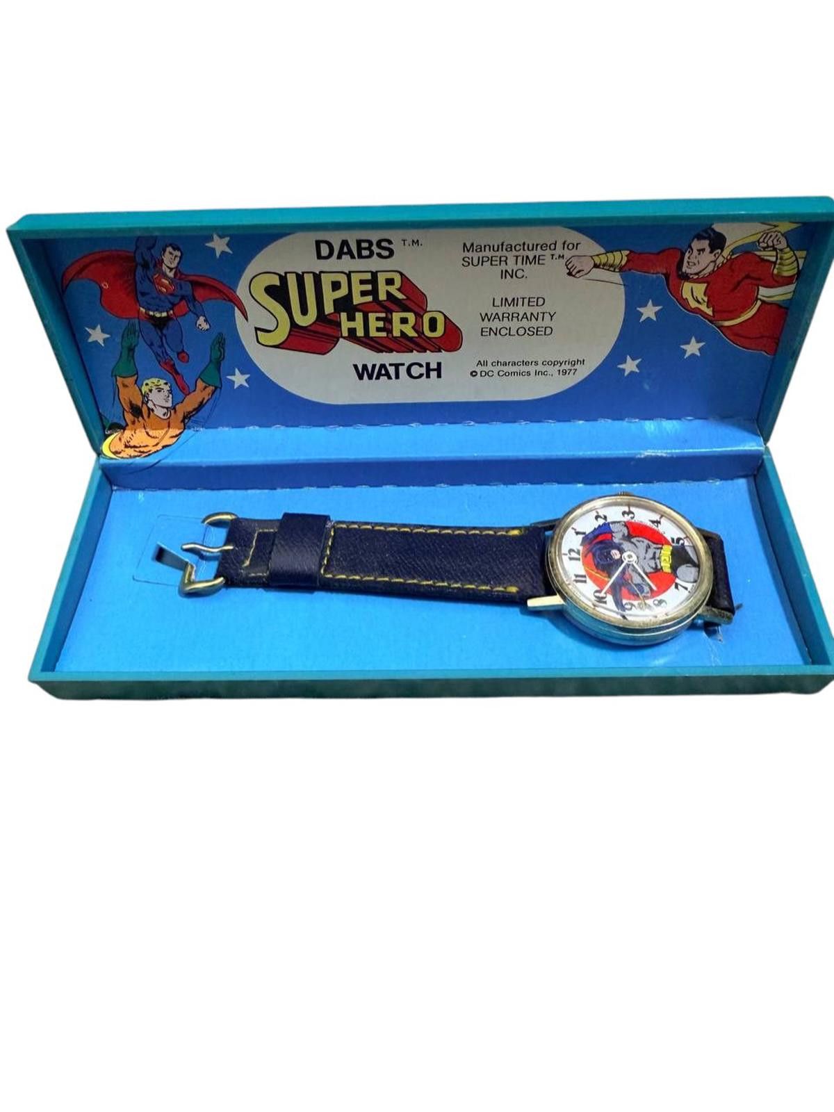 Other Vintage 1977 DABS DC Comics Batman Watch - Original Box Size ONE SIZE - 3 Thumbnail