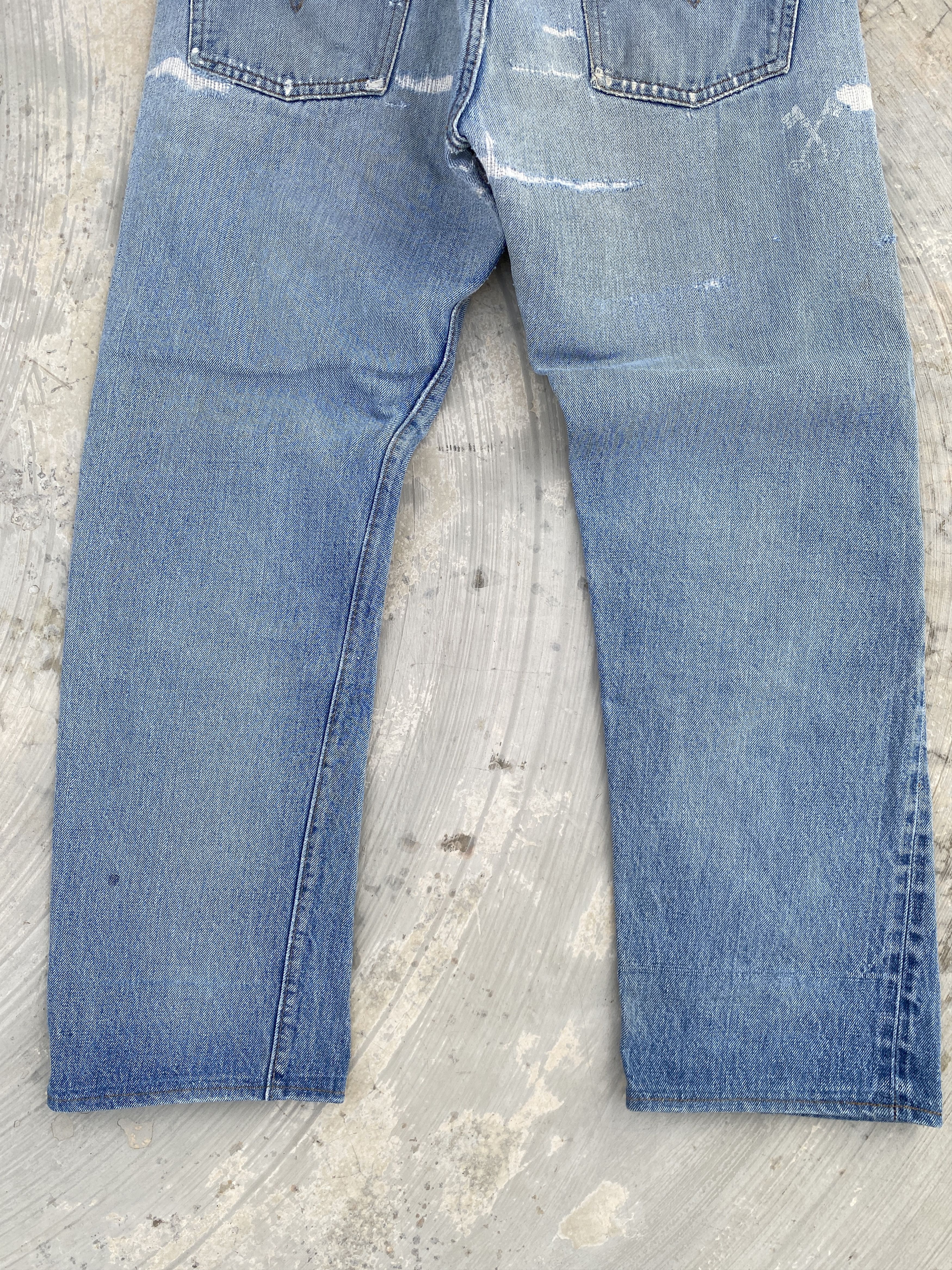 Levi's Vintage 70s Levis 501 Redline #6 Selvedge Jeans SS66 Single Size US 34 / EU 50 - 9 Thumbnail
