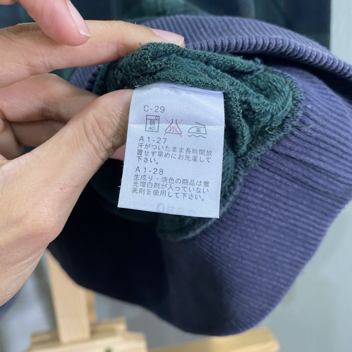 Polo Ralph Lauren VTG Polo Ralph Lauren Blackwatch Plaid Half-Zip Sweatshirt Size US M / EU 48-50 / 2 - 14 Thumbnail