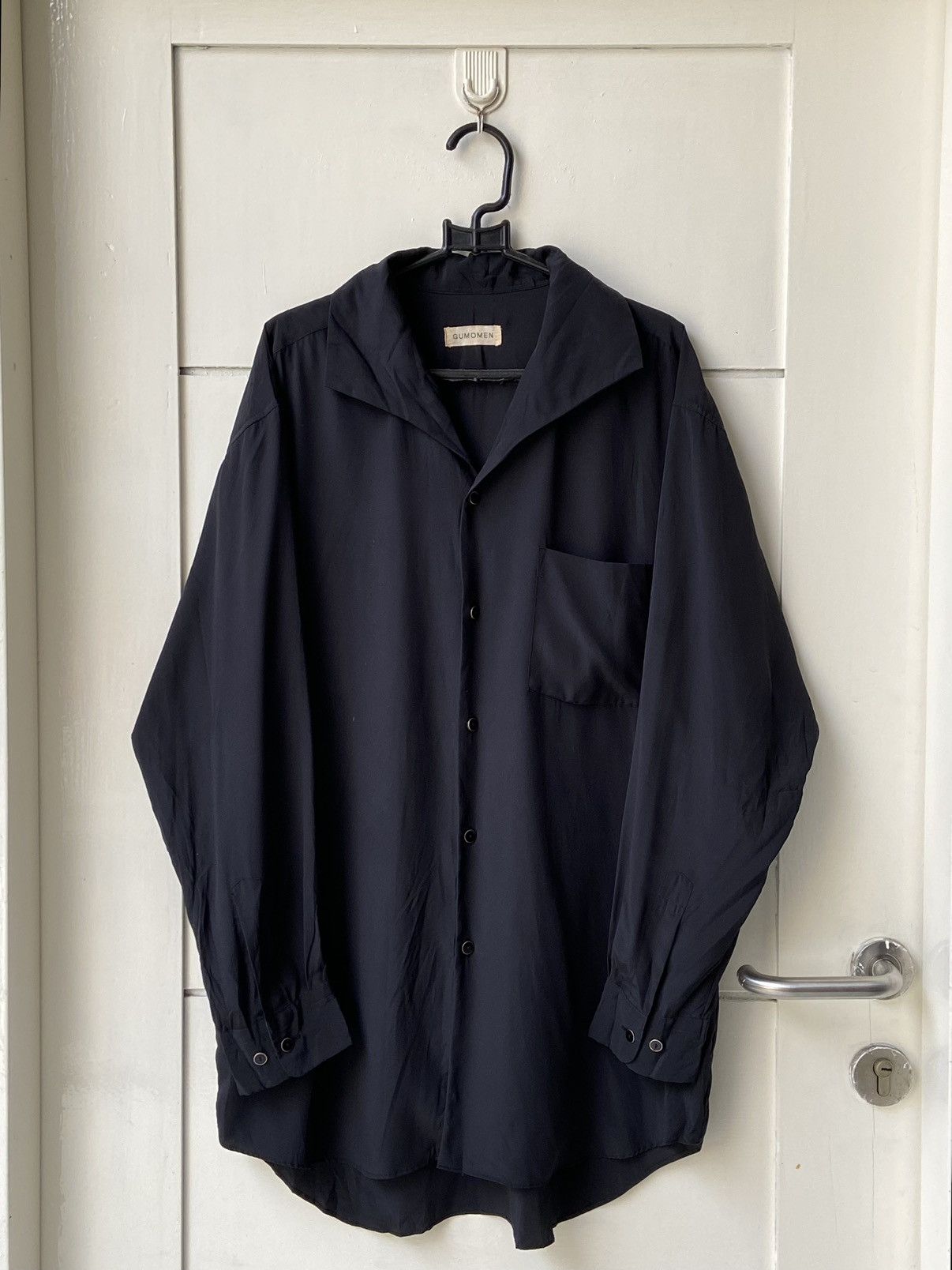 Designer × Japanese Brand GUMOMEN Black Shirt Size US M / EU 48-50 / 2 - 1 Thumbnail