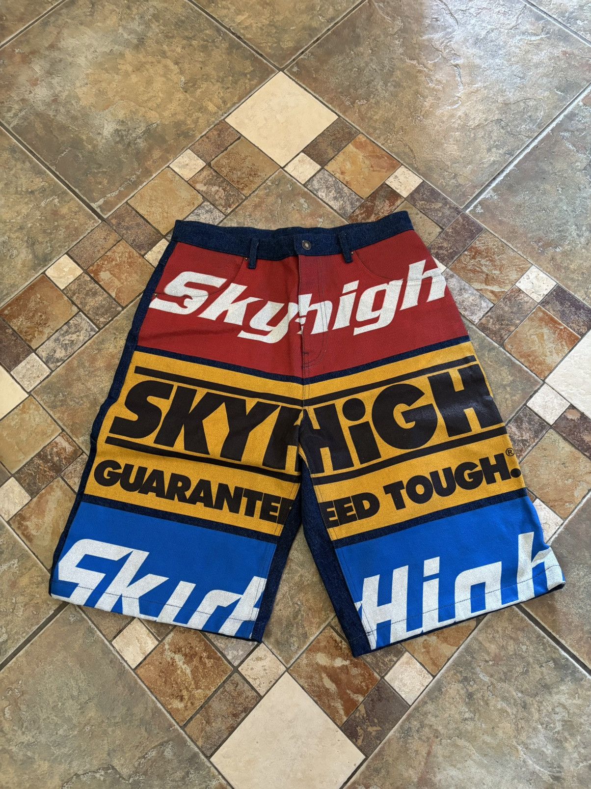 Japanese Brand SkyHigh denim shorts Size US 30 / EU 46 - 1 Thumbnail