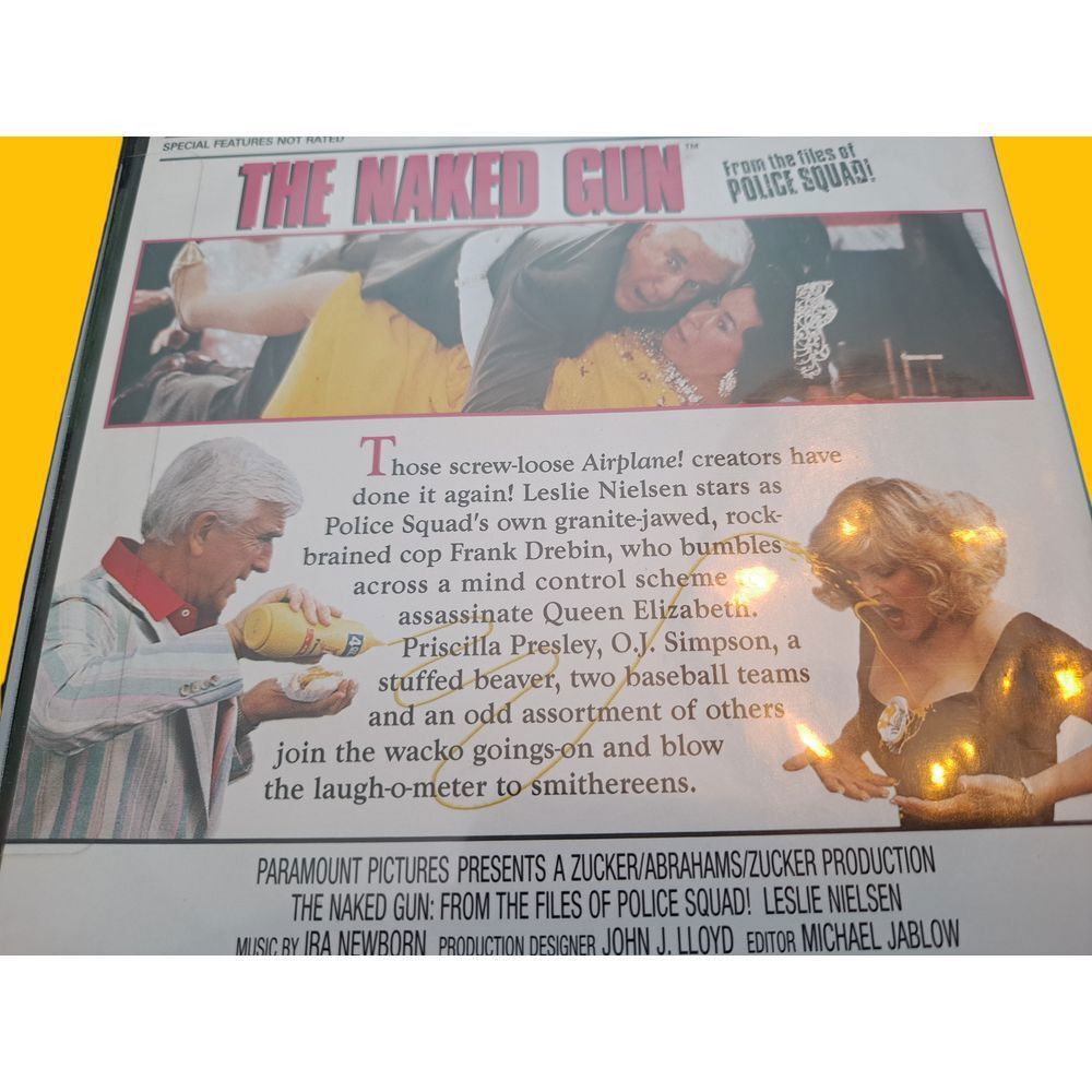 Other Paramount The Naked Gun DVD Movie Comedy Classic Police Squa Size ONE SIZE - 4 Thumbnail