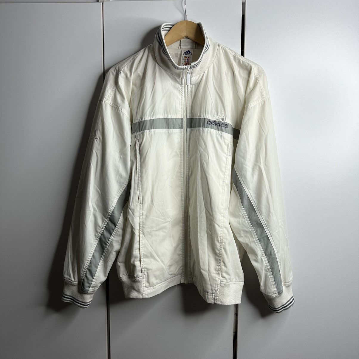 Adidas × Vintage Adidas Vintage Zip Sweatshirt Size US M / EU 48-50 / 2 - 1 Thumbnail