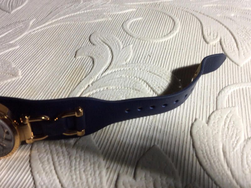 Fossil Fossil ladies navy leather strap watch Size ONE SIZE - 3 Thumbnail