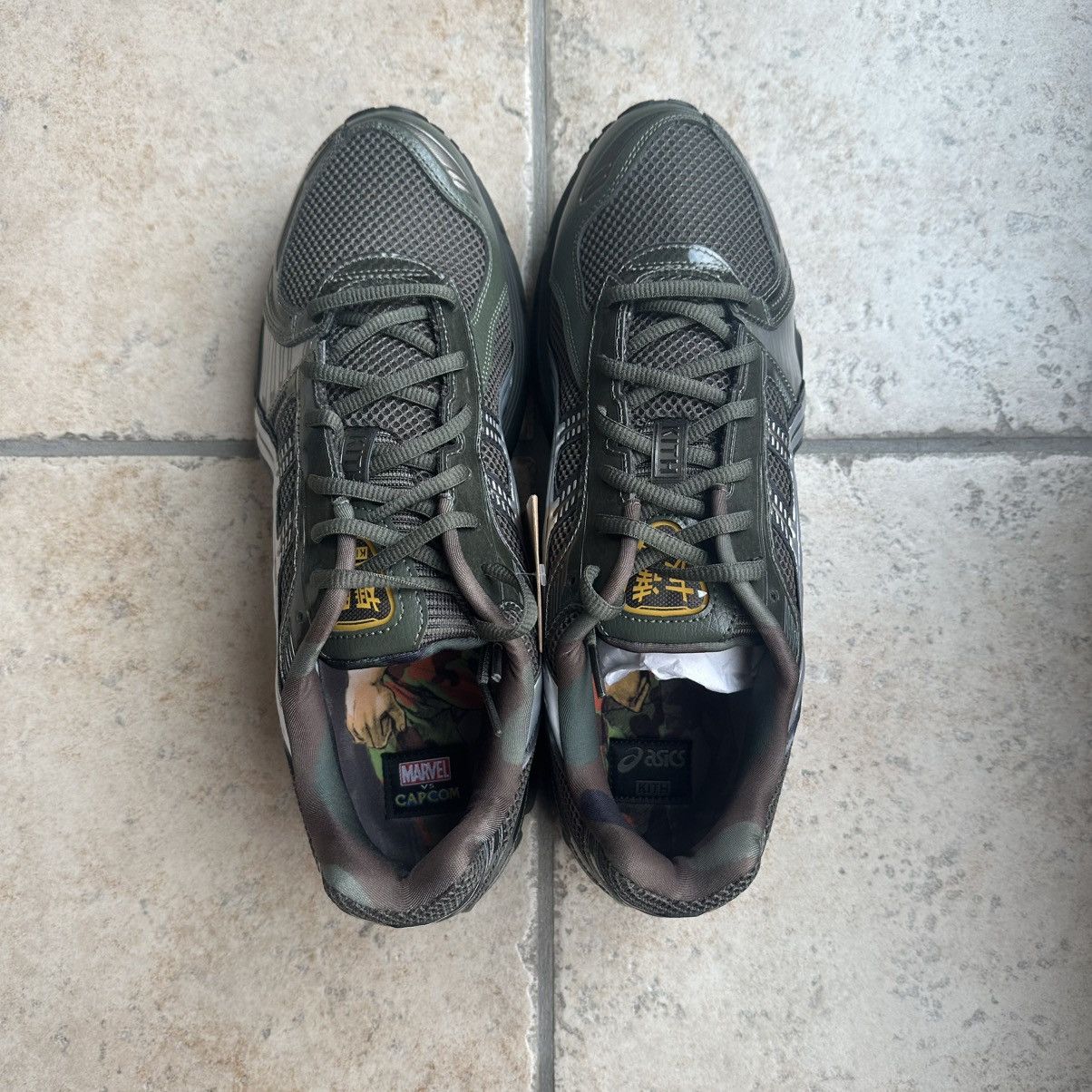 Asics × Kith Kith Marvel vs. Capcom Guile ASICS Gel-Kayano 12.1 Size US 11.5 / EU 44-45 - 4 Thumbnail