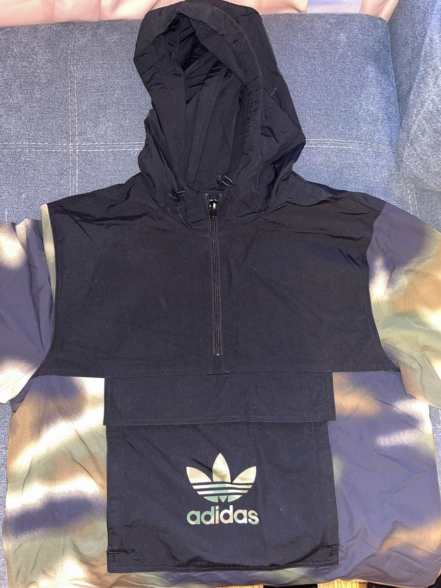 Adidas Adidas Original Camo Windbreaker Size US L / EU 52-54 / 3 - 2 Thumbnail