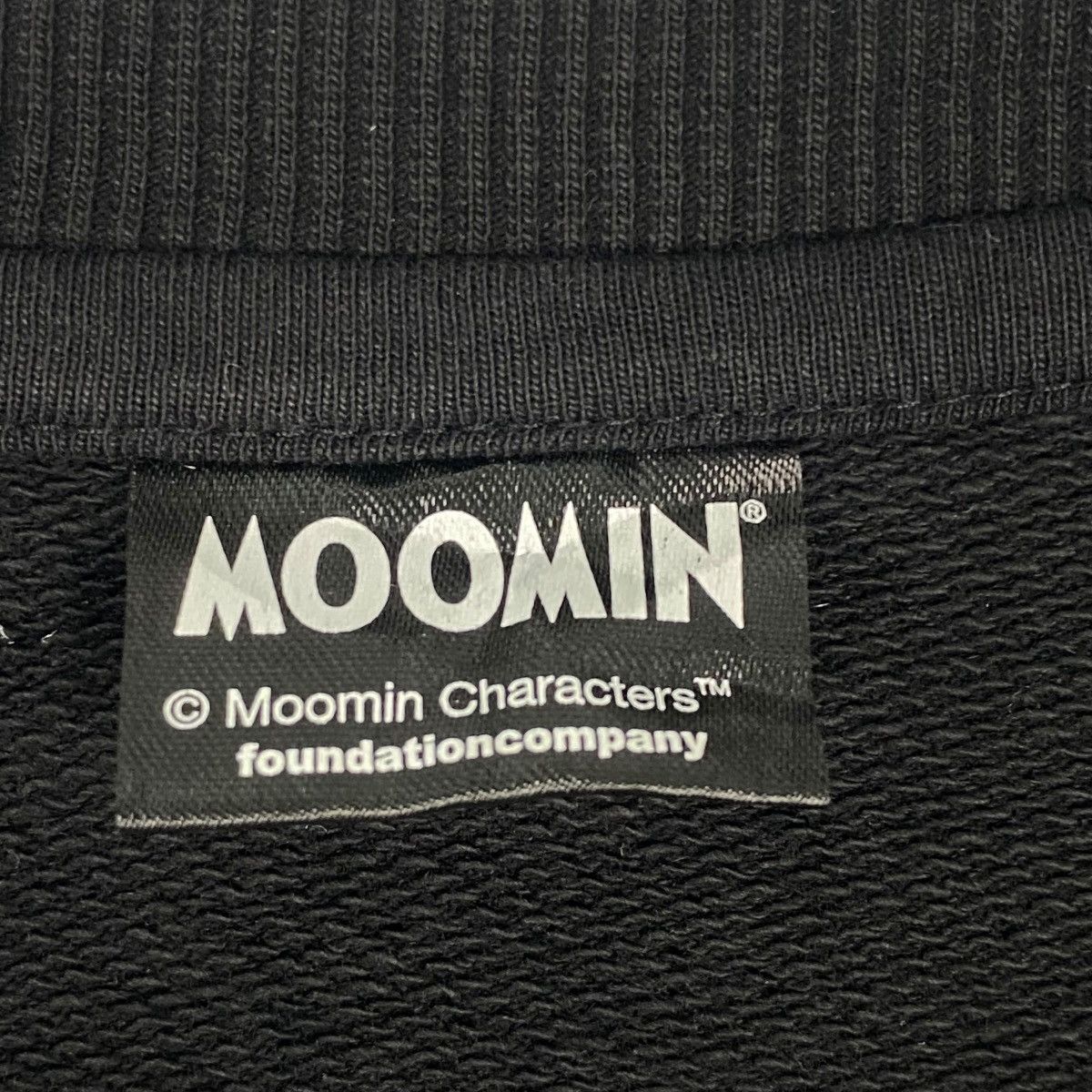 Other Vintage Moomin Full Button Black Baggy Style Pullover Size M Size M / US 6-8 / IT 42-44 - 4 Thumbnail