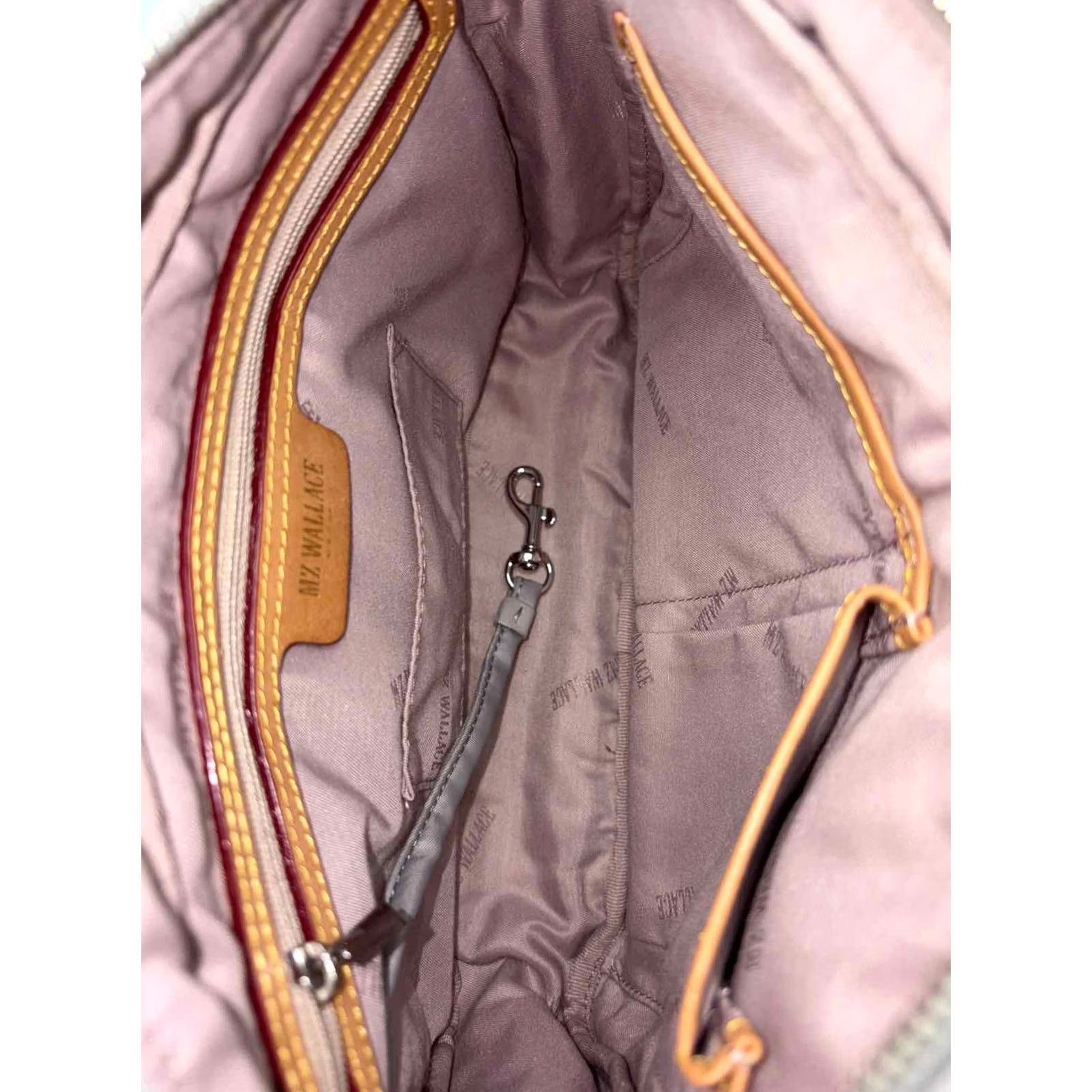 MZ Wallace VINTAGE Pre-Owned MZ Wallace Grey Crossbody Size ONE SIZE - 6 Thumbnail