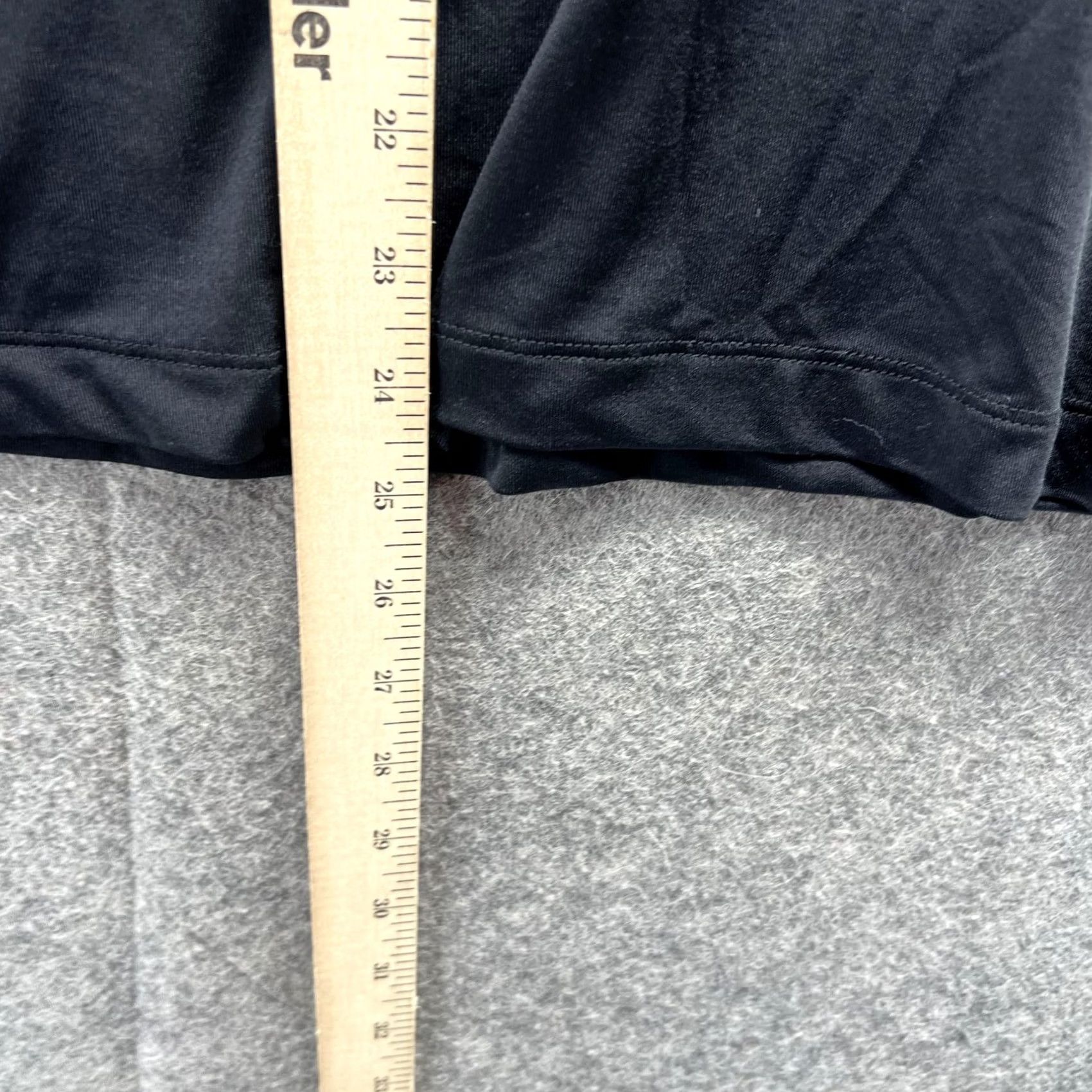 Vintage Greg Norman Shirt Womens L Black Sweatshirt Women Large Zip Play Dry Polyester Knit Stretch Size L / US 10 / IT 46 - 6 Thumbnail