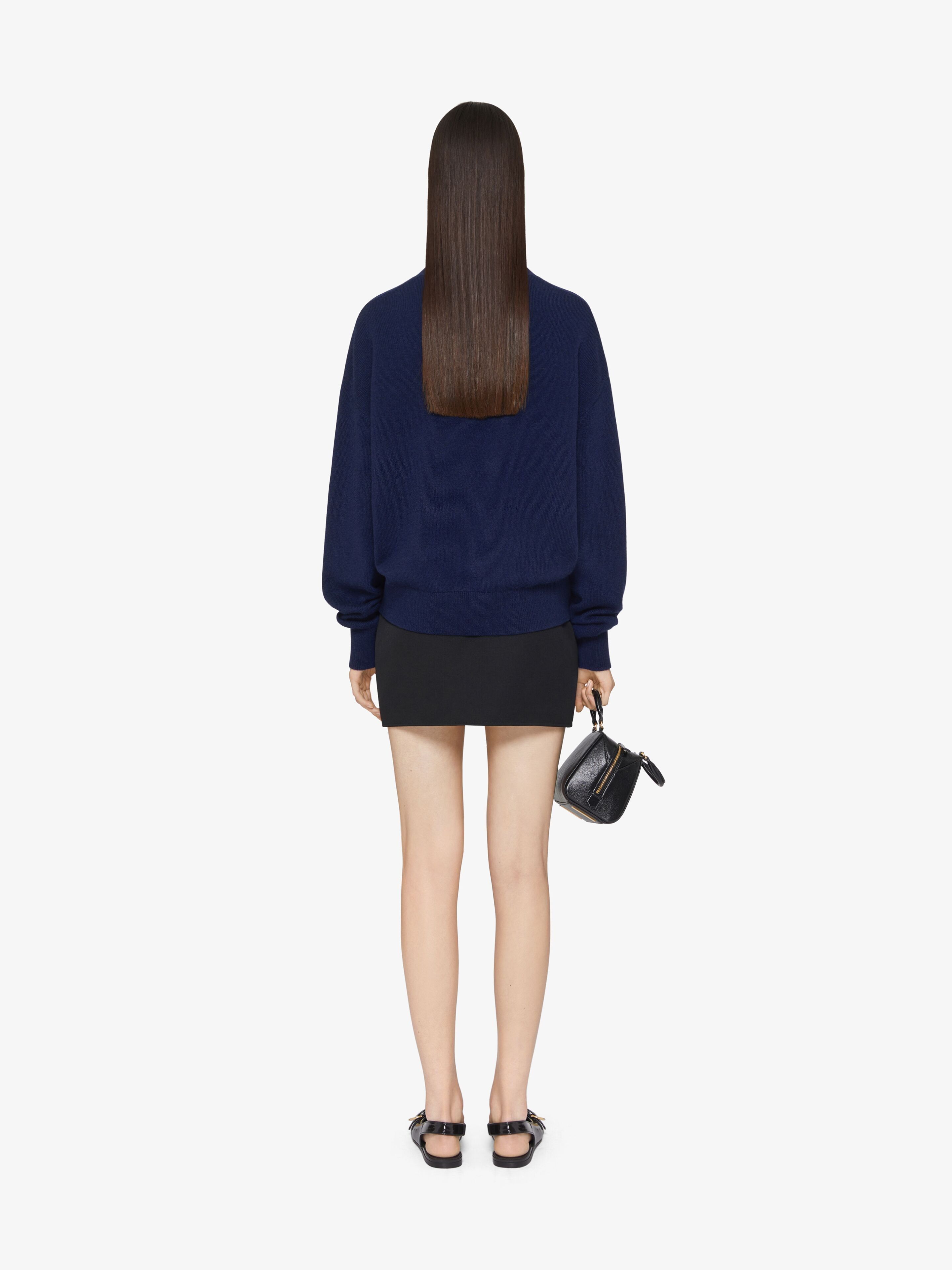 Givenchy oc11z0725 Sweater in Navy/White Size XL / US 12-14 / IT 48-50 - 4 Thumbnail