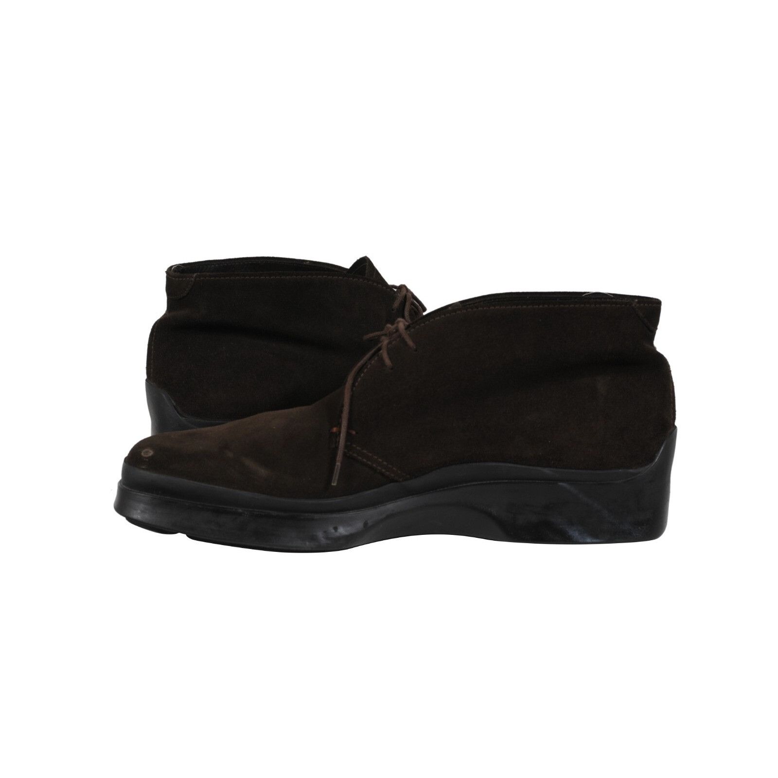 Prada Vintage 2000s Chukka Boots Brown Suede - 02473 Size US 13 / EU 46 - 8 Thumbnail