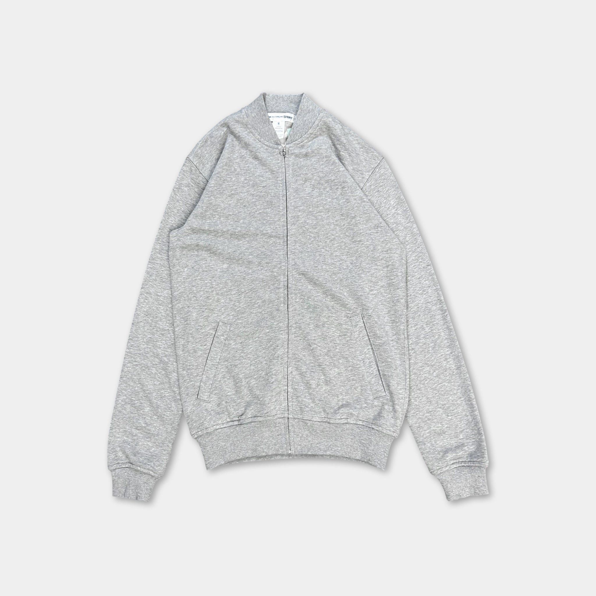 Comme des Garcons Comme Des Garçons Shirt 2020 Grey Zip-Up Jacket Size US M / EU 48-50 / 2 - 3 Thumbnail